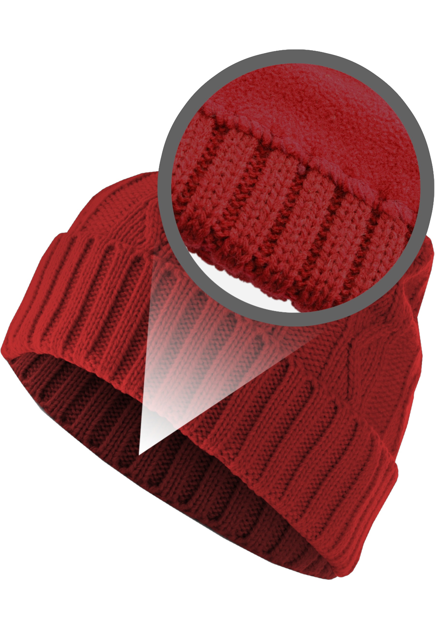 Thumbnail - MSTRDS Beanie "MSTRDS Unisex Beanie Cable Flap" 1 Stk.