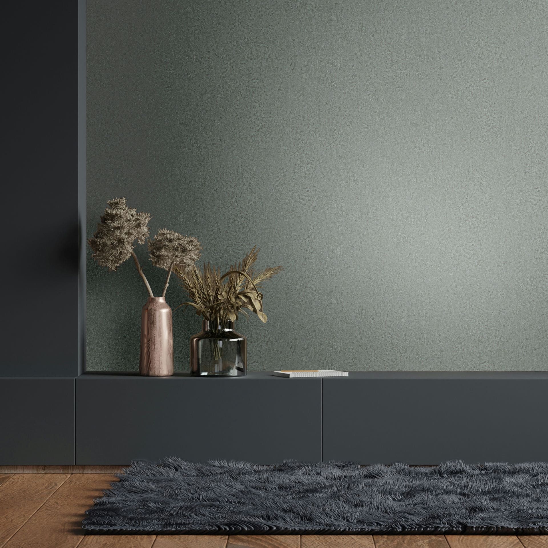 Marburg Vliestapete »Tapete Nature Soul«, uni, moderne Vliestapete für Wohnzimmer Schlafzimmer Küche