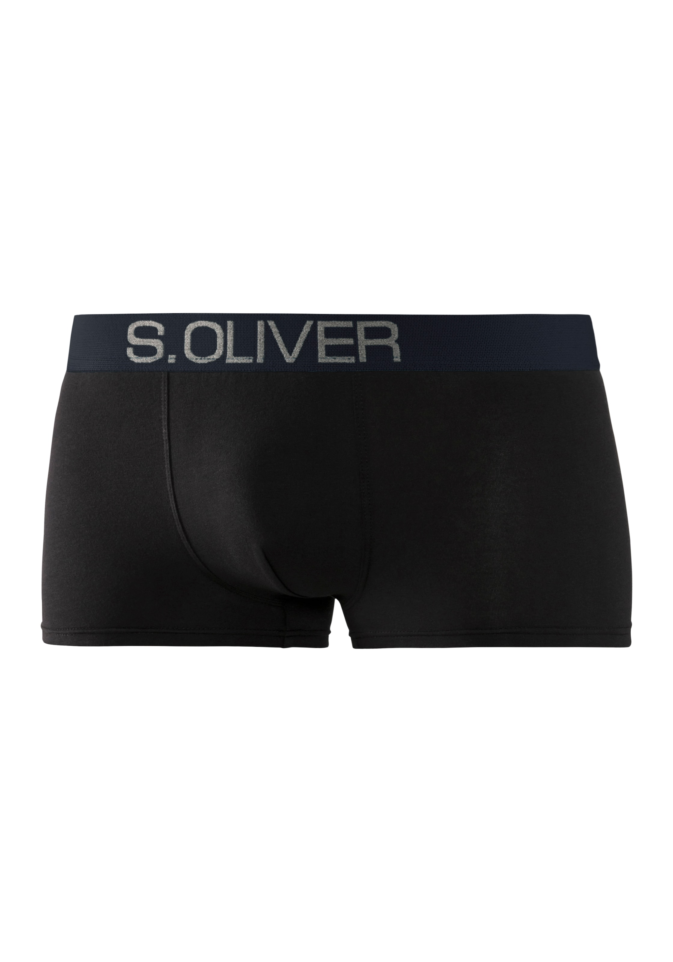 s.Oliver Boxer »Boxershorts für Herren«, (Packung, 4 St.), in Hipster-Form aus Baumwoll-Mix