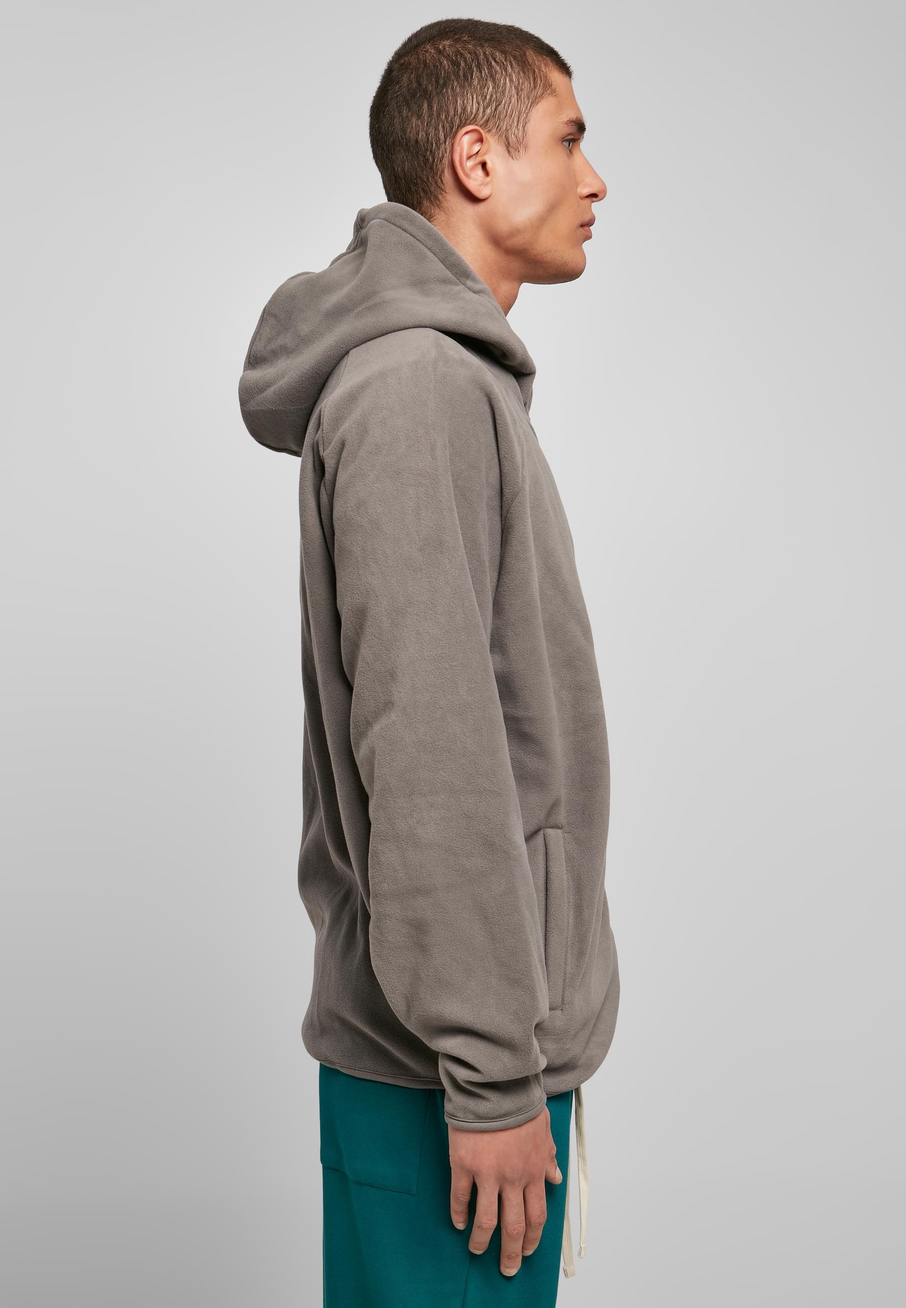URBAN CLASSICS Sweatjacke »Urban Classics Herren Polar Fleece Zip Hoody«