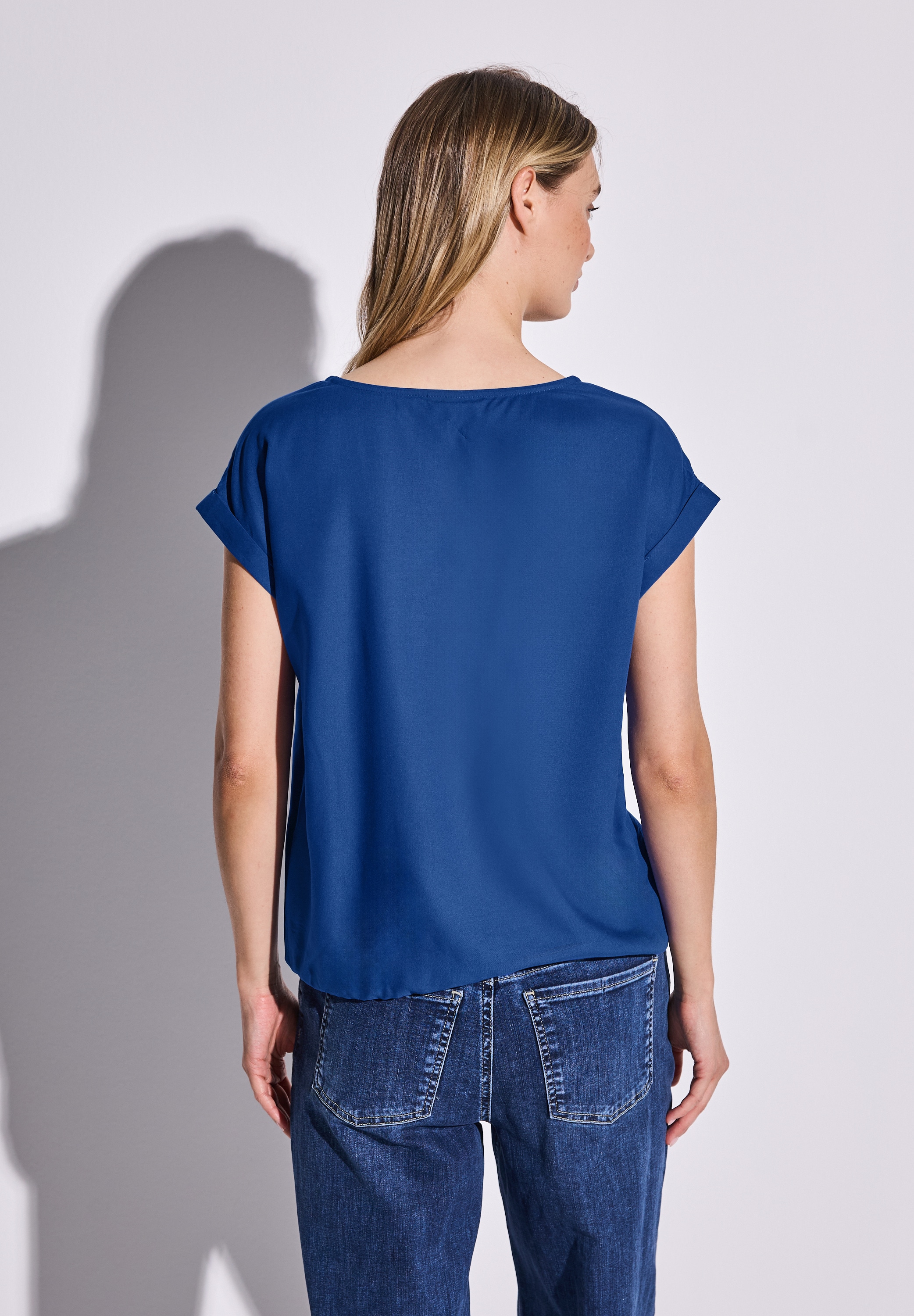 STREET ONE Hemdbluse, aus softer Viskose