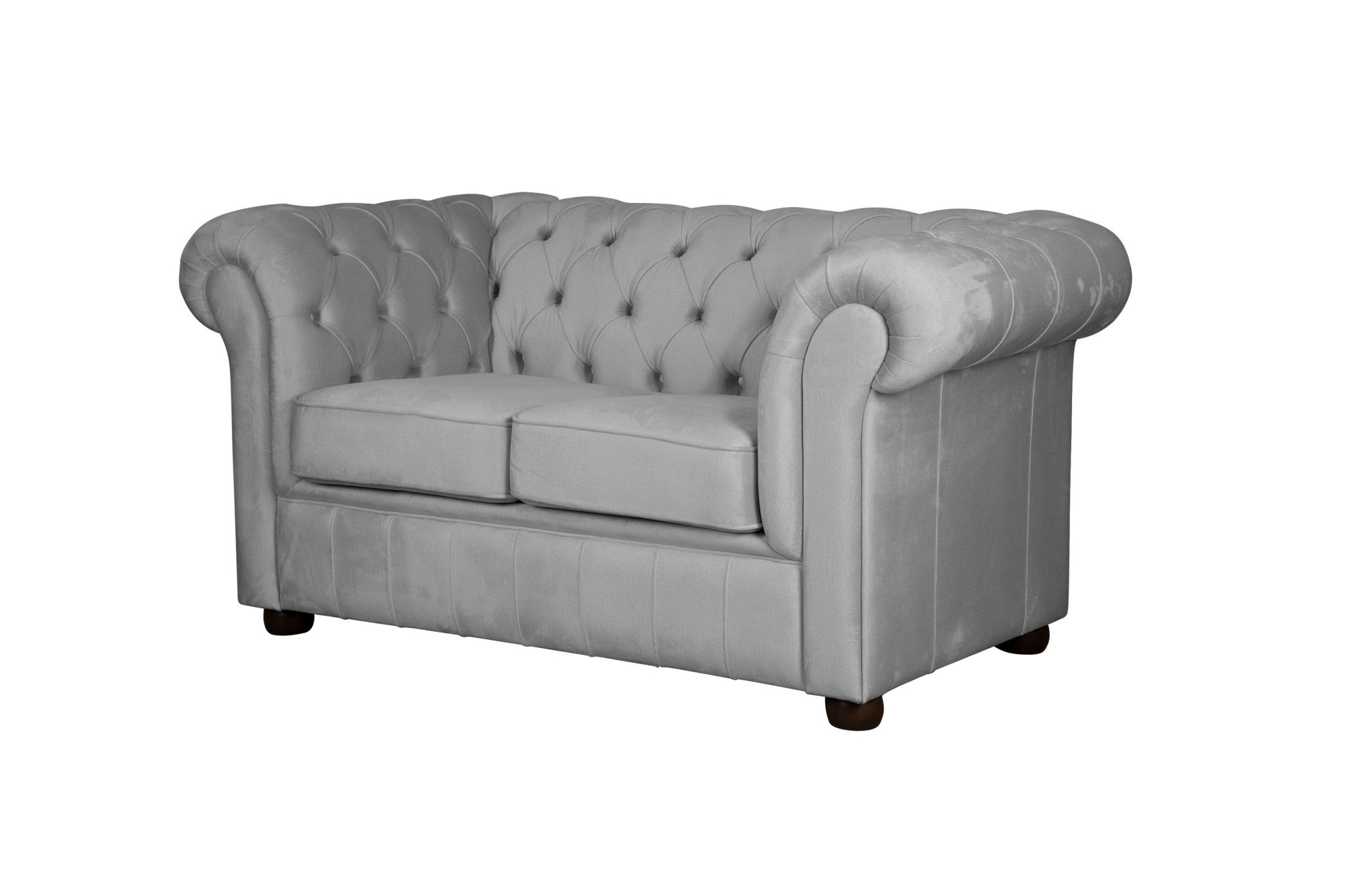 Home affaire 2-Sitzer »CHARENTE, Chesterfield-Sofa, Wellenfederung, Maße: B/T/H: 147/89/74 cm«, mit edler Knopfheftung und typischen Armlehnen