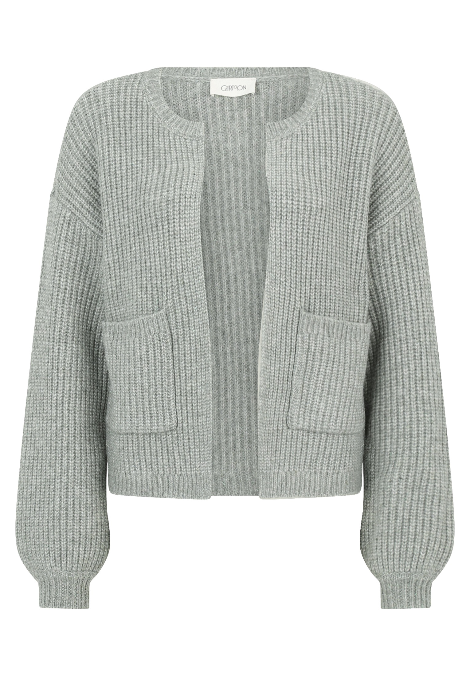 Cartoon Strickjacke "Damen Strick-Cardigan mit Taschen" 1 Stk. tlg. günstig online kaufen