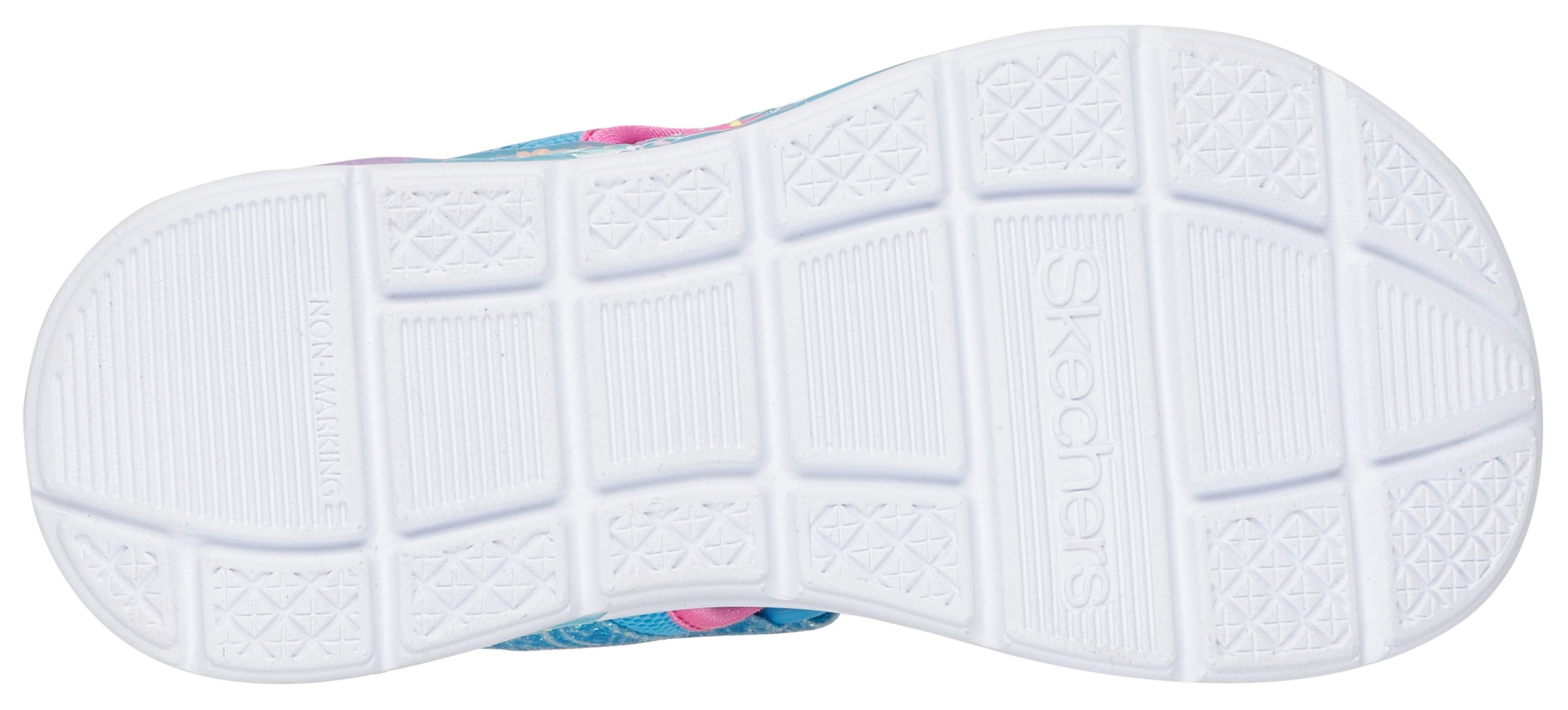 Thumbnail - Skechers Sandale "MERMAID DREAMS SANDAL", Blink,-Klettschuh, Meerjungfraudesign, Größenschablone zum Download