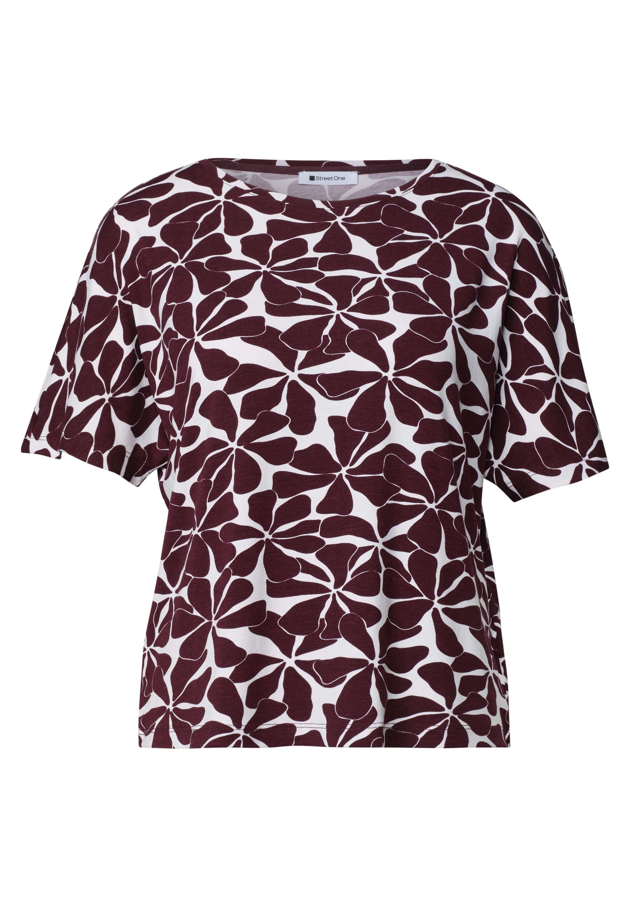 STREET ONE T-Shirt aus softer Viskose