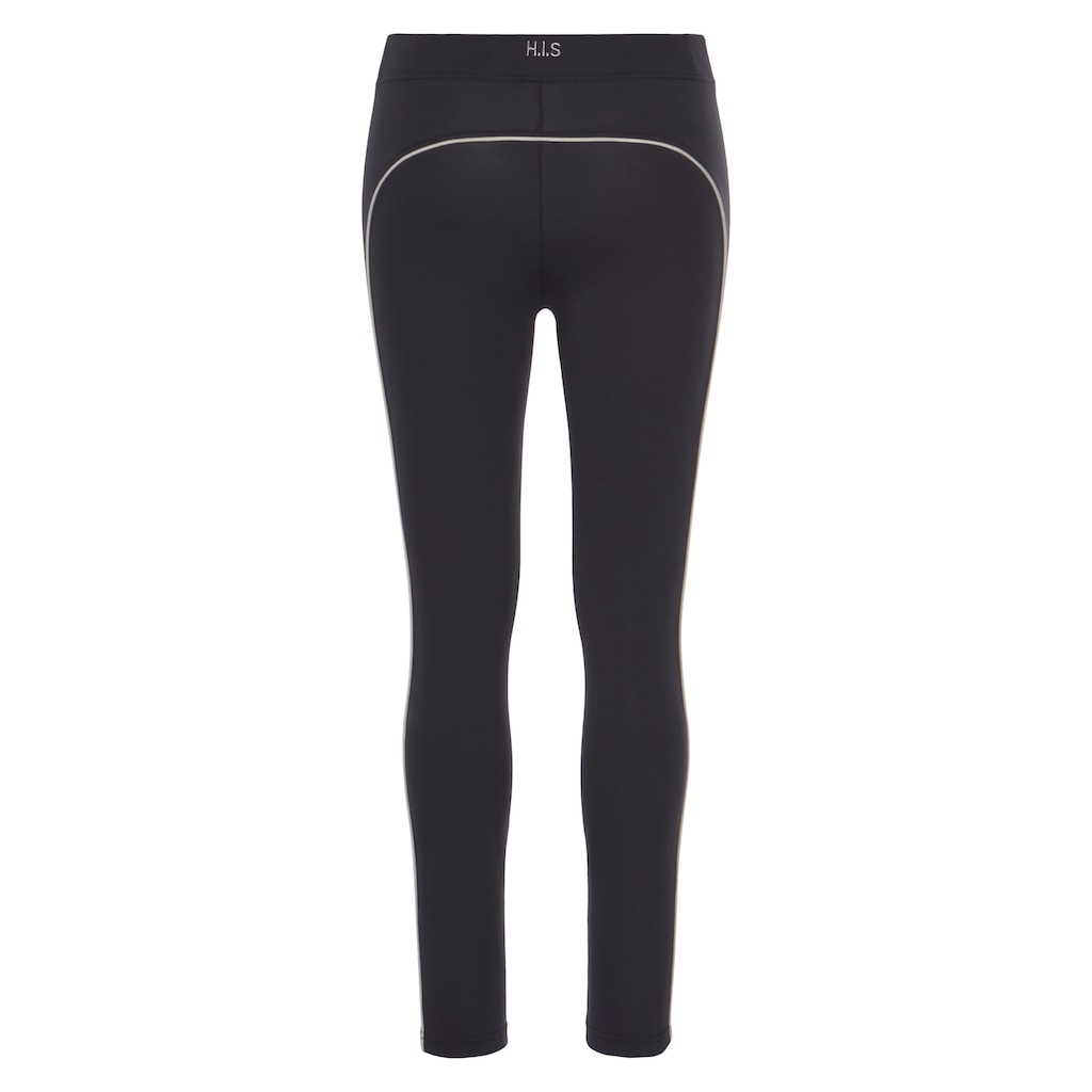 H.I.S Leggings, mit schmalen Streifen