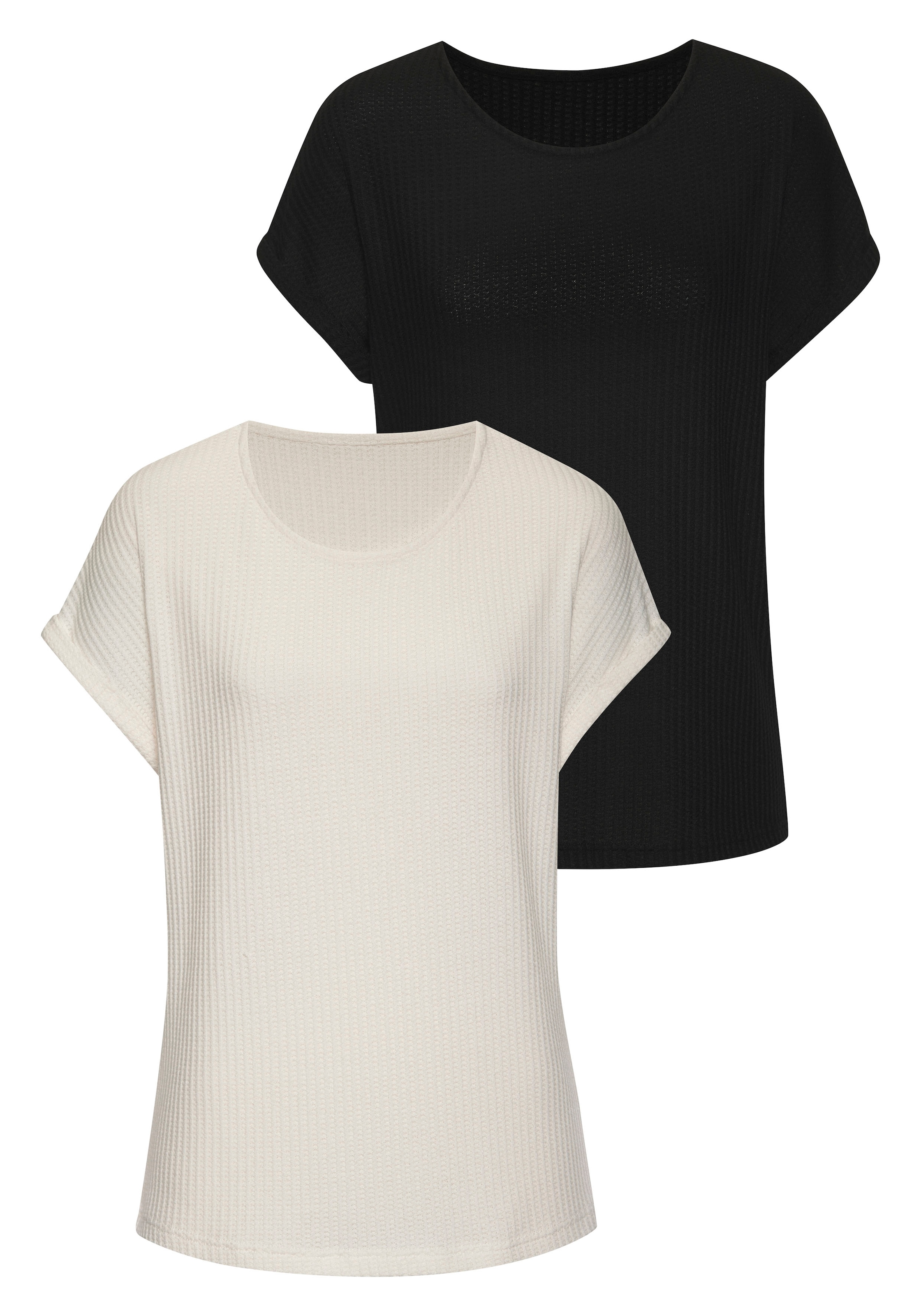 Vivance Kurzarmshirt »aus švelnus Piqué-Qualit...