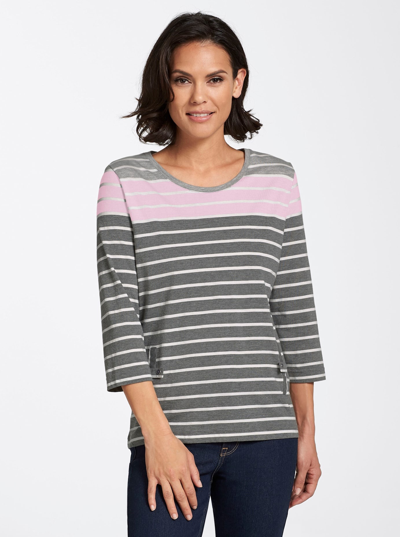 Casual Looks 3/4-Arm-Shirt "Shirt" 1 Stk. tlg. günstig online kaufen