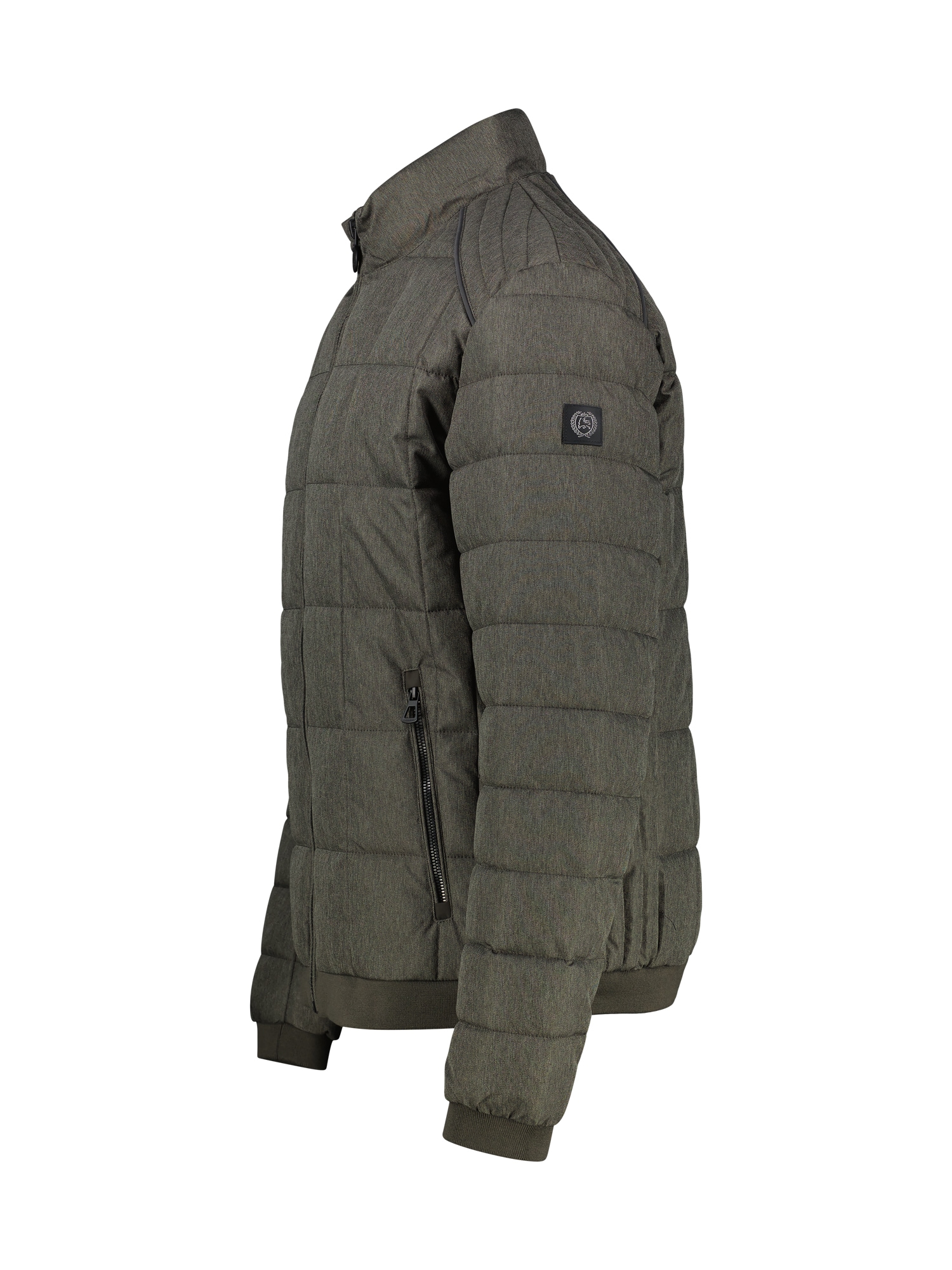 LERROS Steppjacke »LERROS Steppjacke in Woll-Optik«, ohne Kapuze, Wasser- und windabweisend, atmungsaktiv