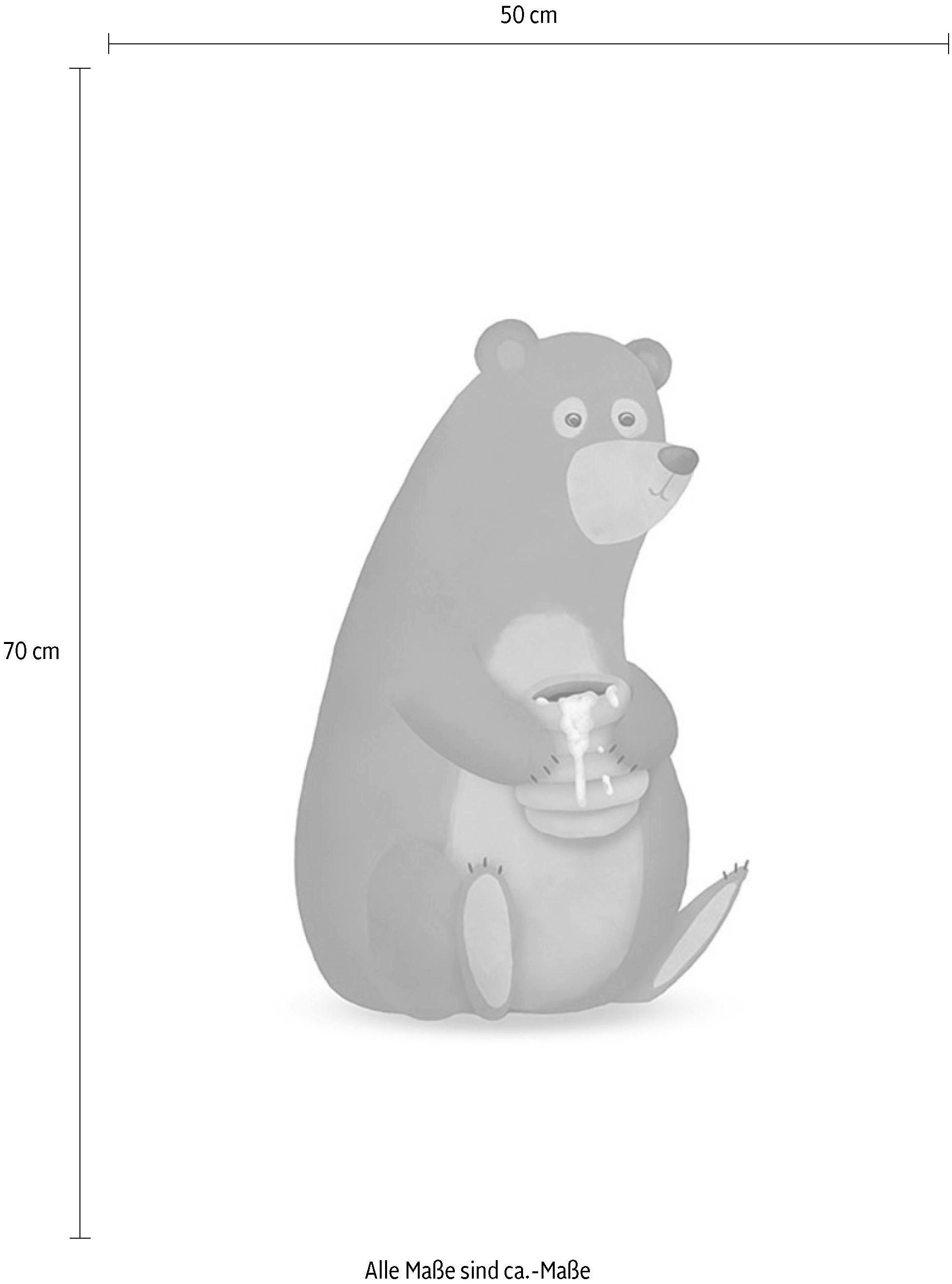 Komar Bild "Cute Animal Bear", Tiere, (1 St.), Wandbild zur Dekoration - oh günstig online kaufen