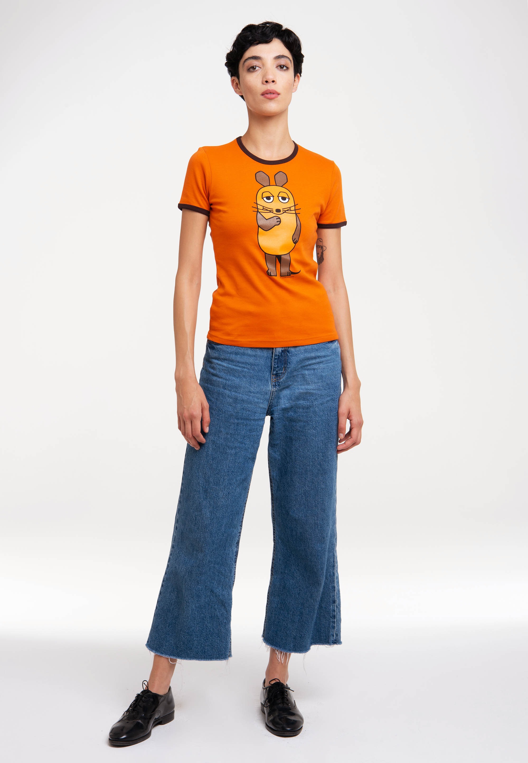 LOGOSHIRT T-Shirt »Die Sendung mit der Maus - Die Maus«, mit lizenziertem Print