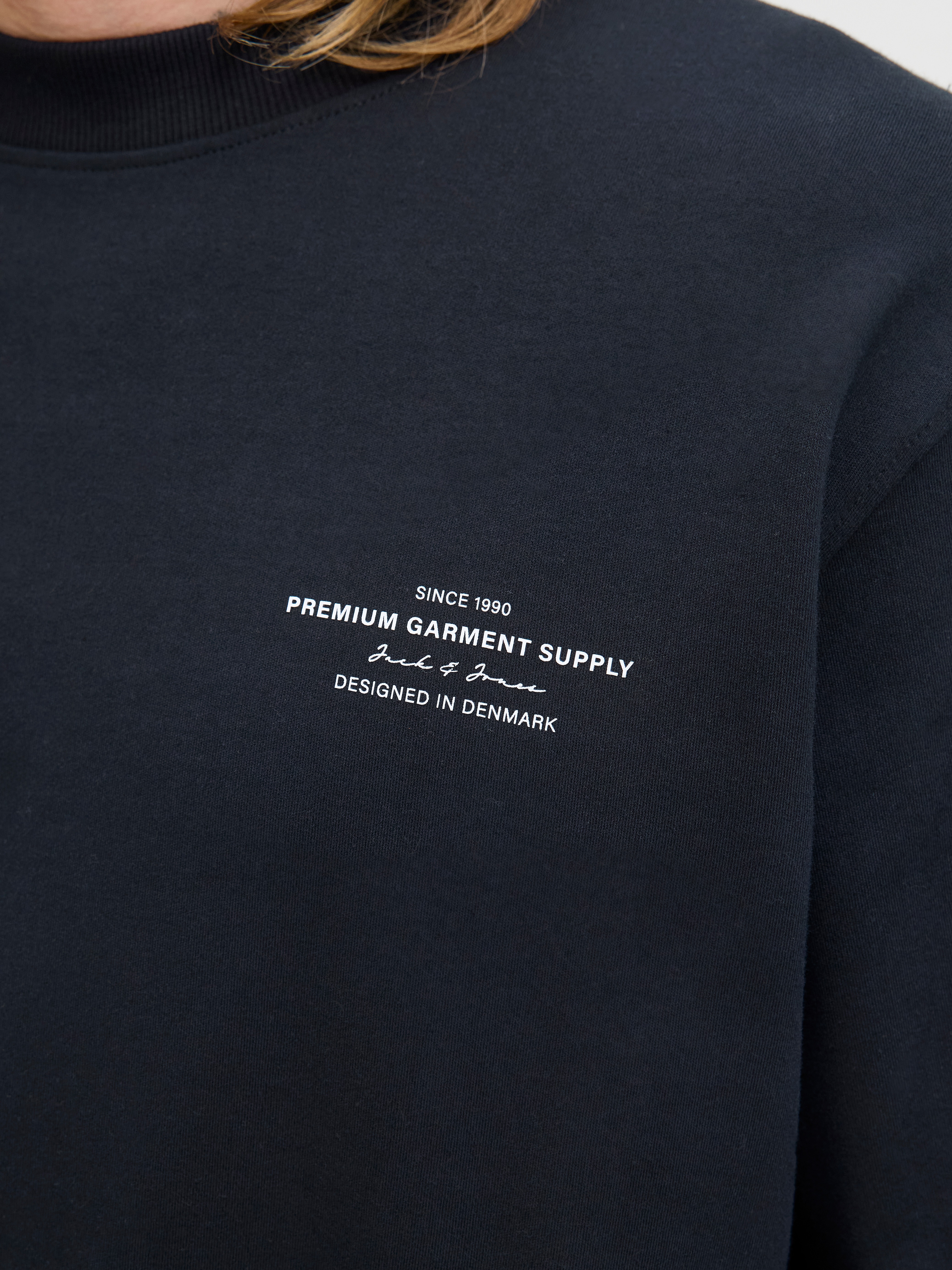 Thumbnail - Jack & Jones Sweatshirt "JPRBLACHAD BRANDING SWEAT CREW NECK LN"