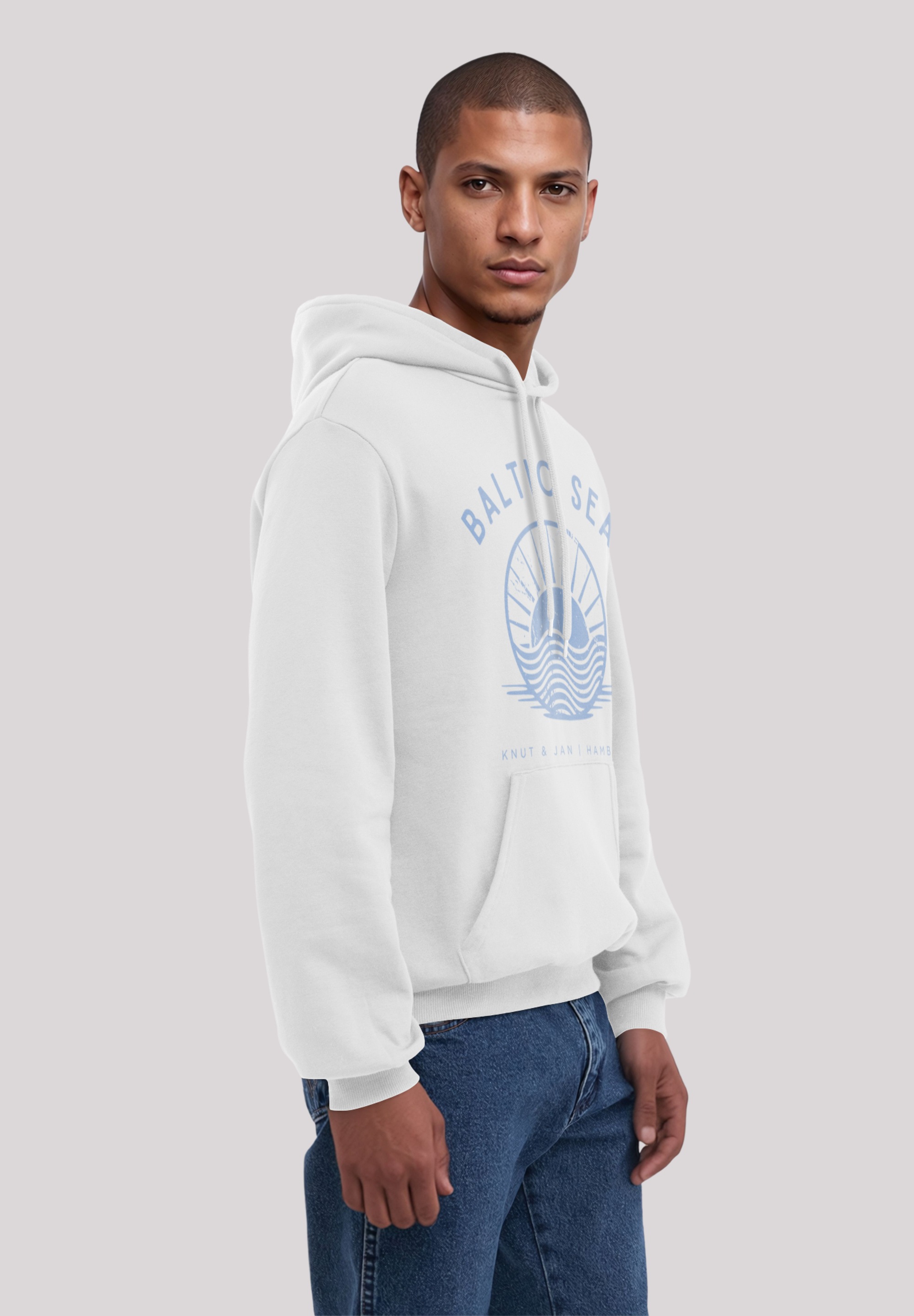 F4NT4STIC Kapuzenpullover »Baltic Sea Knut und Jan«, Osteee Kollektion, Urlaub, Ahoi Moin