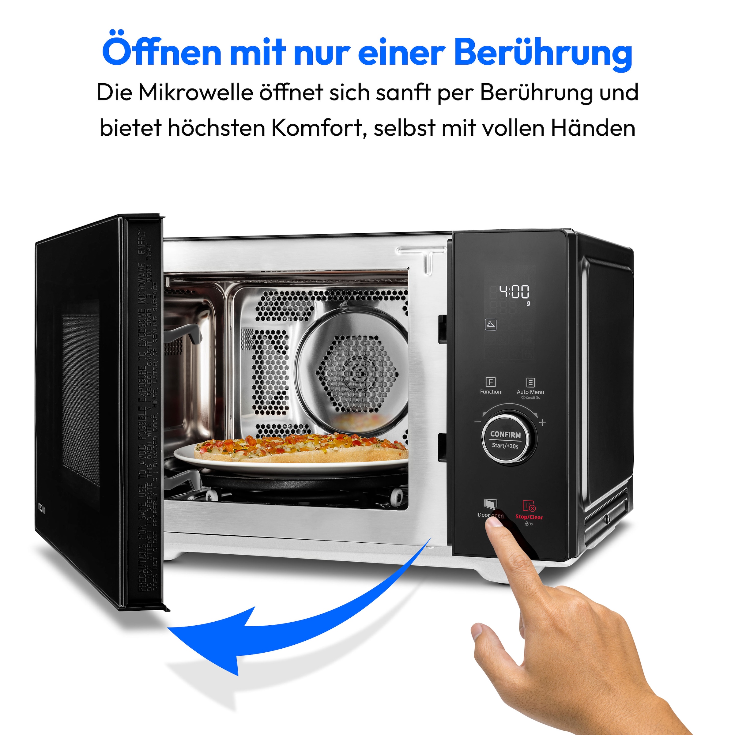 Medion® Mikrowelle »MD 12041 mit Grill und Heißluftfunktion«, Grill und Heißluft-Mikrowelle