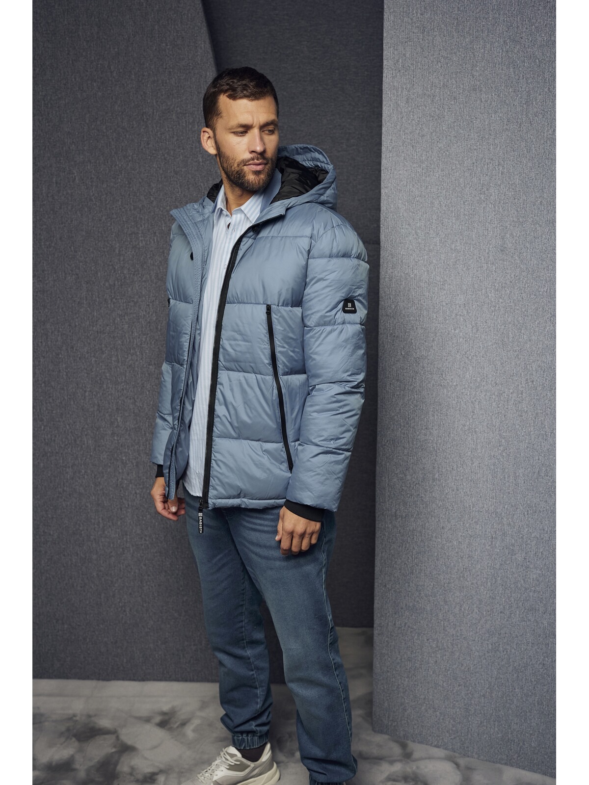 BABISTA FIOREZARO Men's Blouson Light Blue Size 62 2
