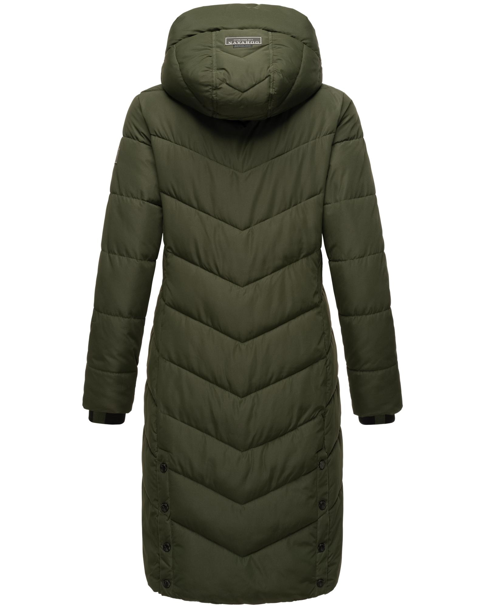 Thumbnail - Navahoo Steppmantel "Sahnekatzii XIV", Schicker Wintermantel mit kuschlig warm wattiertem Kragen
