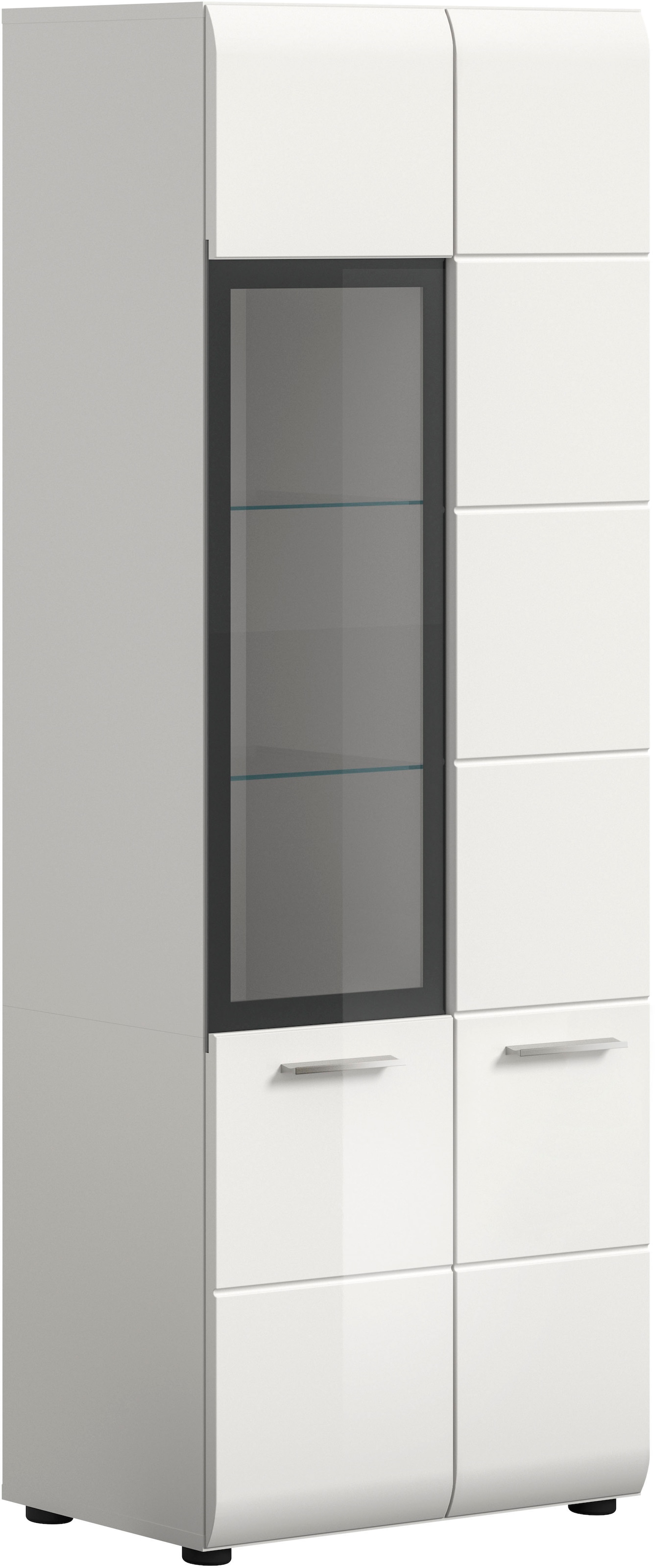 INOSIGN Vitrine "FLORENZ, Höhe: 160 cm, hochwertige MDF-Front, Glastür, Gla günstig online kaufen