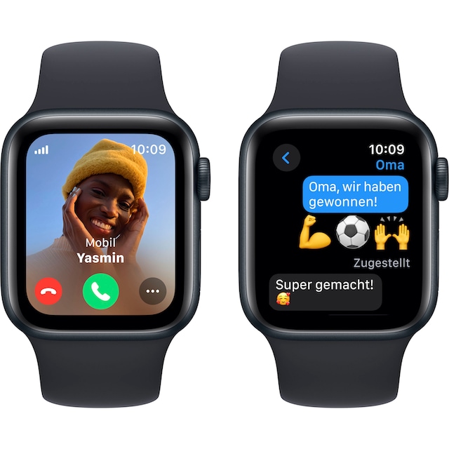 (Watch + GPS Aluminium »Watch mm OS | Apple S/M«, SE BAUR 40 Smartwatch 10) Cellular