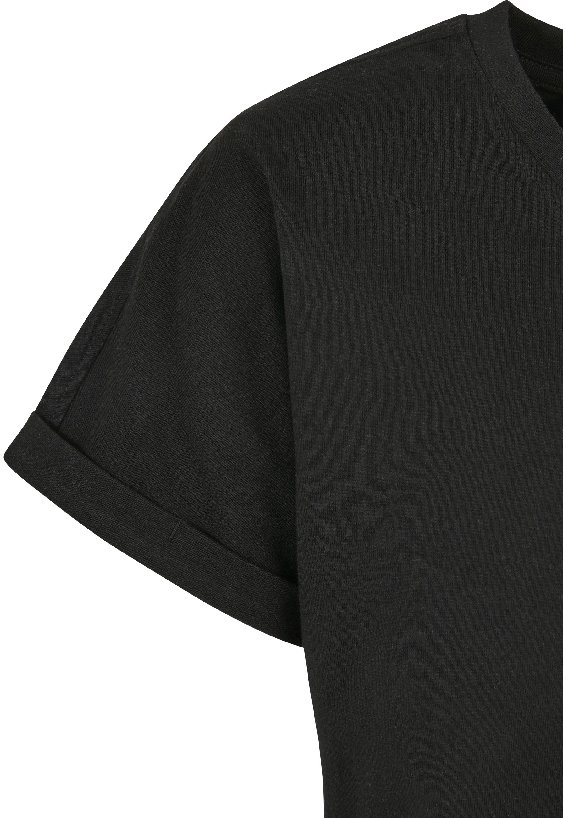 URBAN CLASSICS Kurzarmshirt »Urban Classics Herren Boys Long Shaped Turnup Tee 2-Pack« 1 Stk.