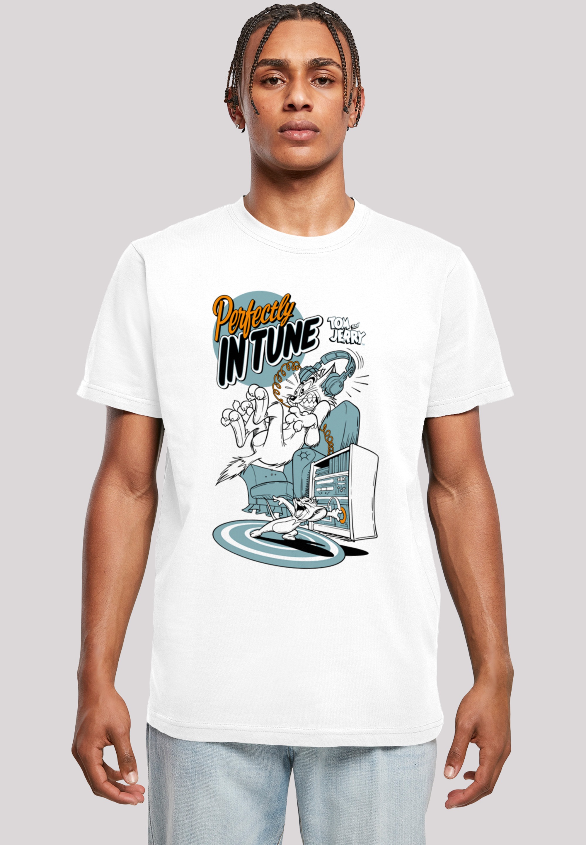 F4NT4STIC Kurzarmshirt »F4NT4STIC Herren«, (1 tlg.)
