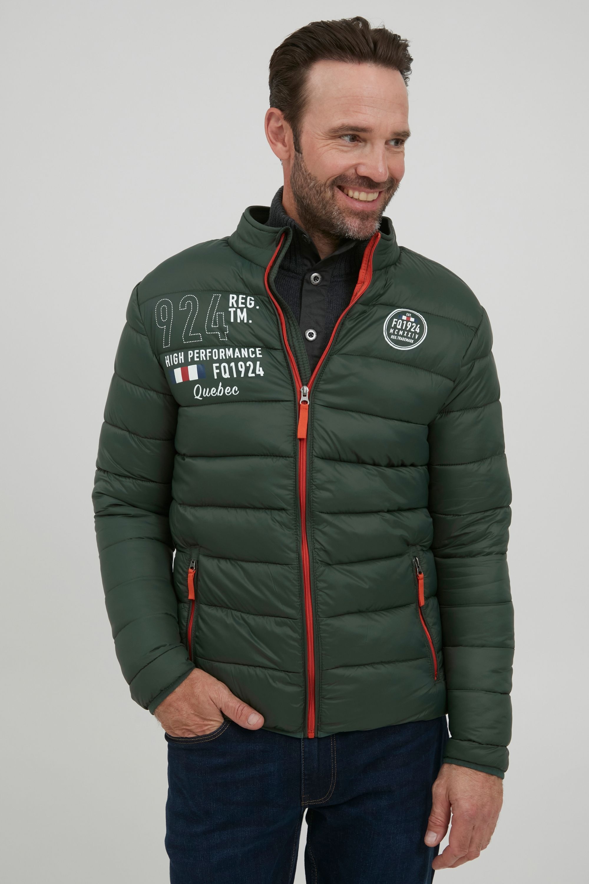FQ1924 Steppjacke »Steppjacke FQArnvid«, ohne Kapuze