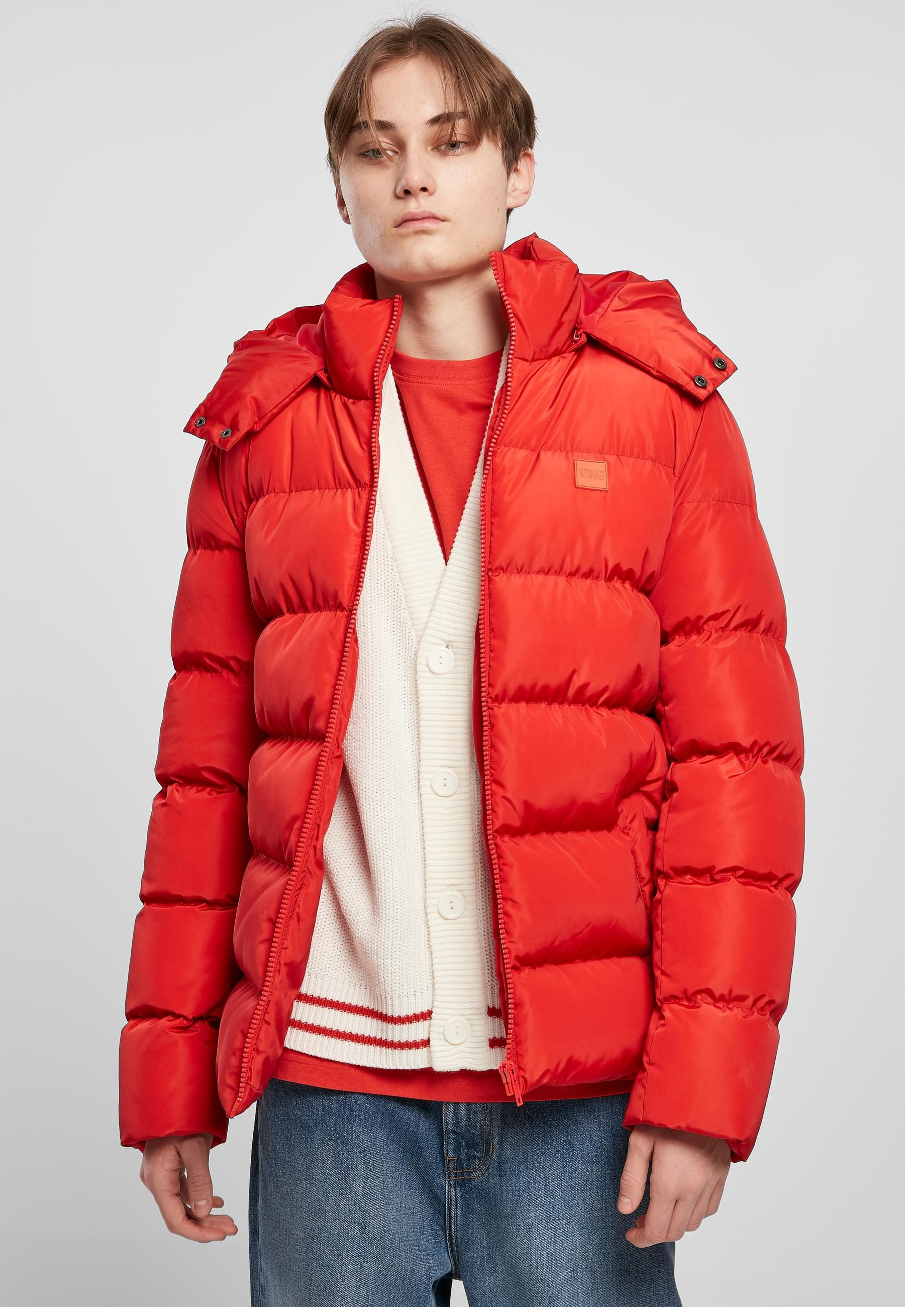 URBAN CLASSICS Allwetterjacke »Urban Classics Herren Hooded Puffer Jacket«, (1 St.), mit Kapuze