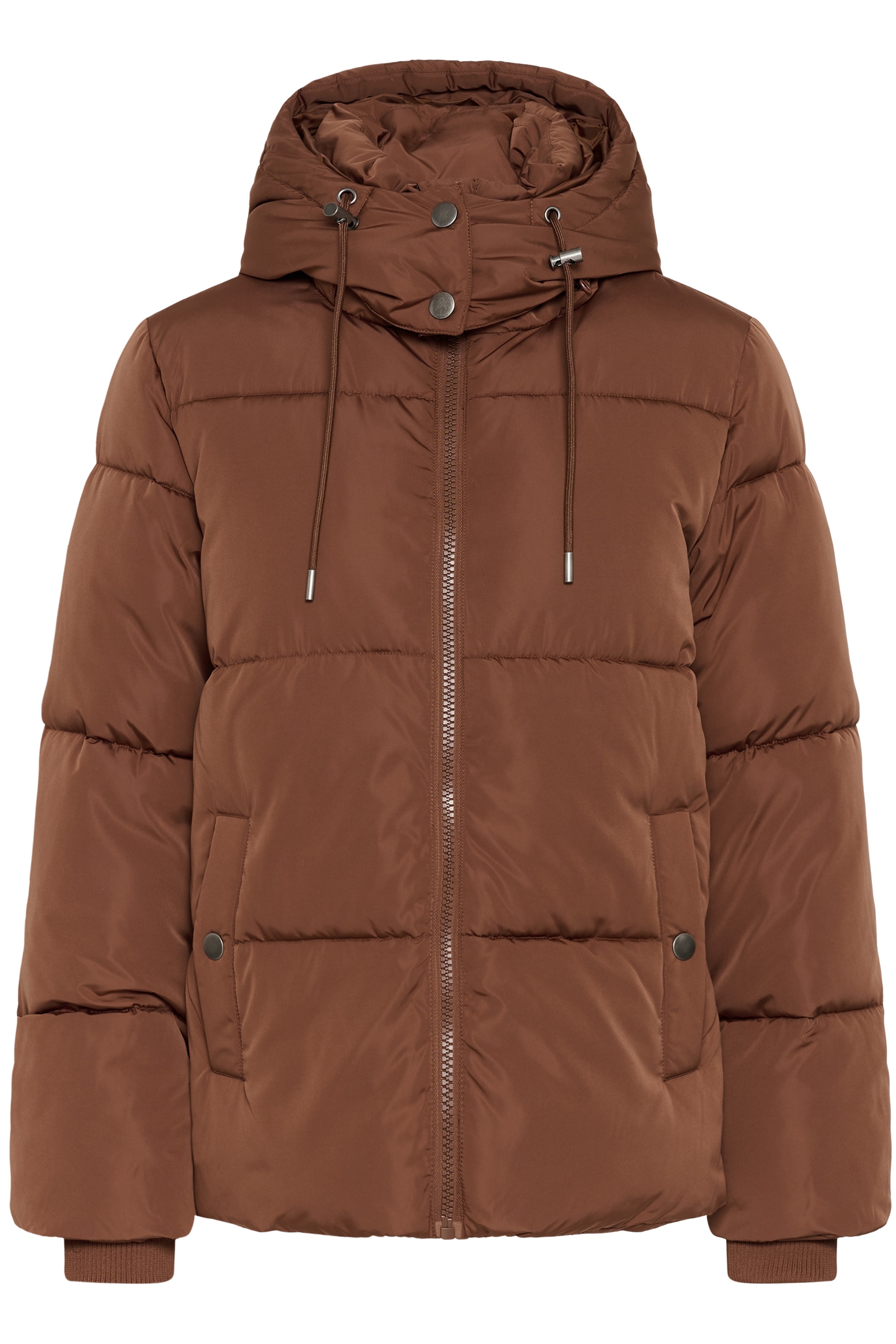 KAFFE Damen Wintermantel "Damen Jacke KAnikalui", braun, Gr. 36, Obermaterial: 100% Polyester Pol. recyc.., Mäntel