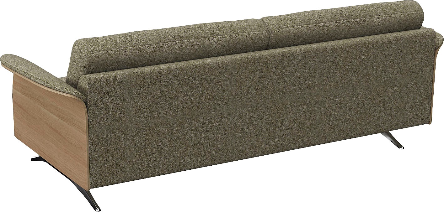 FLEXLUX 3-Sitzer »Glow, super bequem durch hochwertigem Sitzaufbau mit Federkern«, Modernes skandinavisches Design