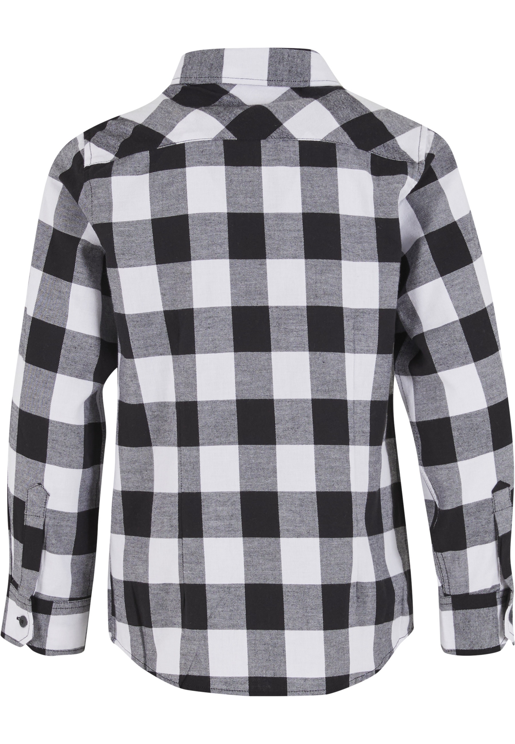 URBAN CLASSICS Langarm-Poloshirt »Urban Classics Herren Boys Checked Flanell Shirt« 1 Stk.