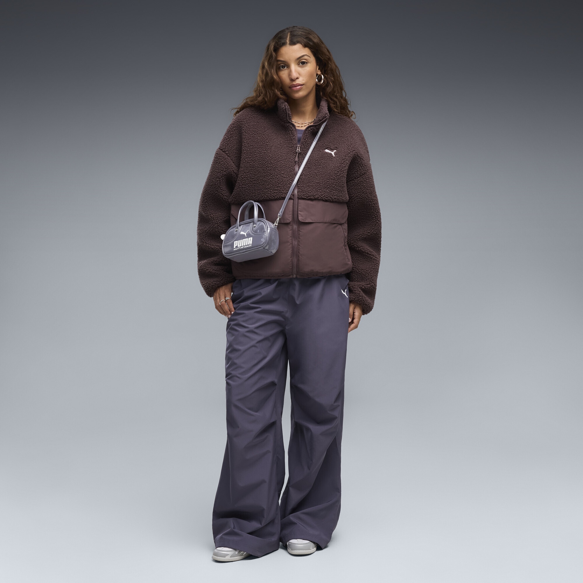 PUMA Funktionsweste »RE:FIBRE Fleece Relaxed Jacke Damen«