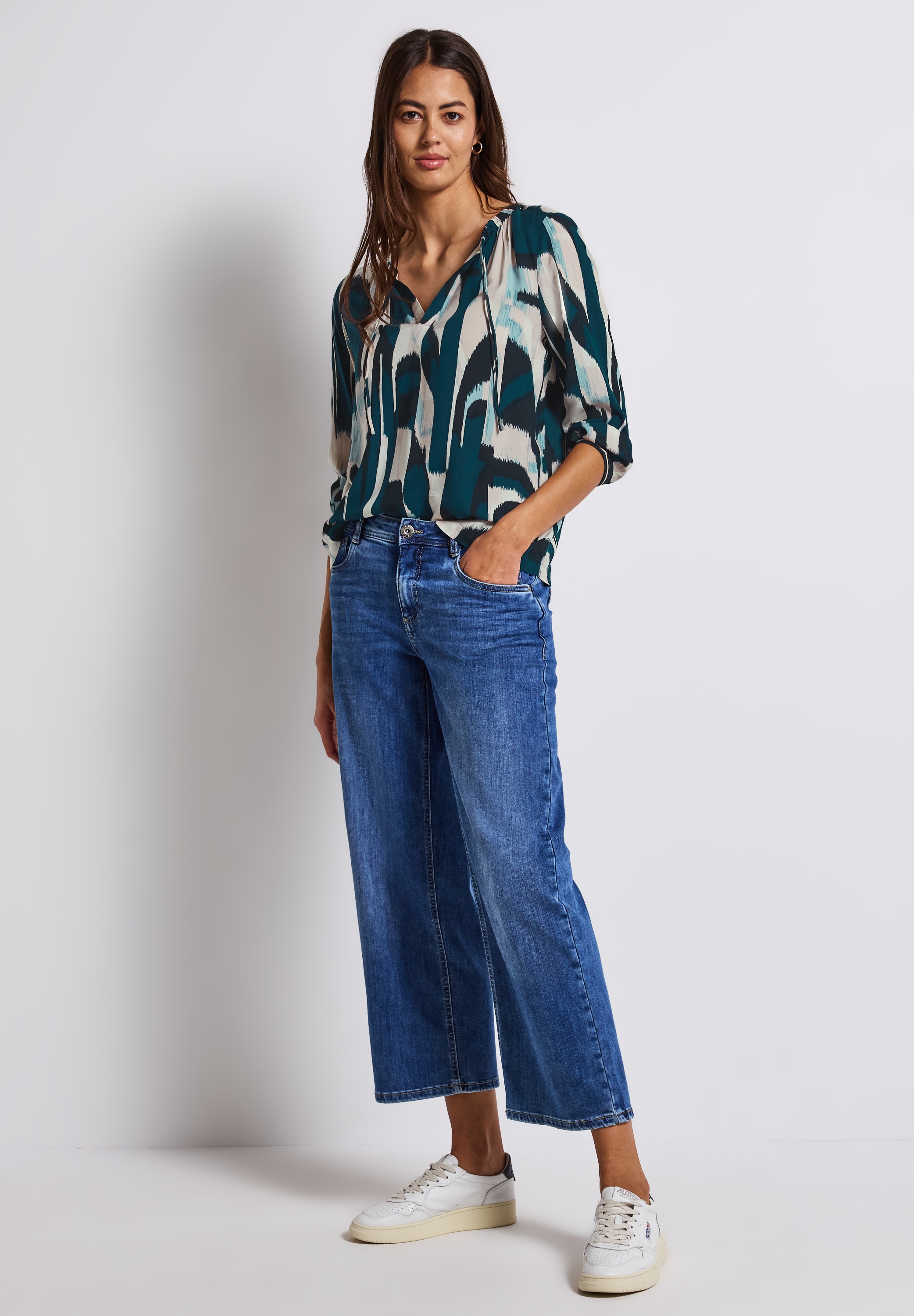 STREET ONE Shirtbluse, aus softer Viskose