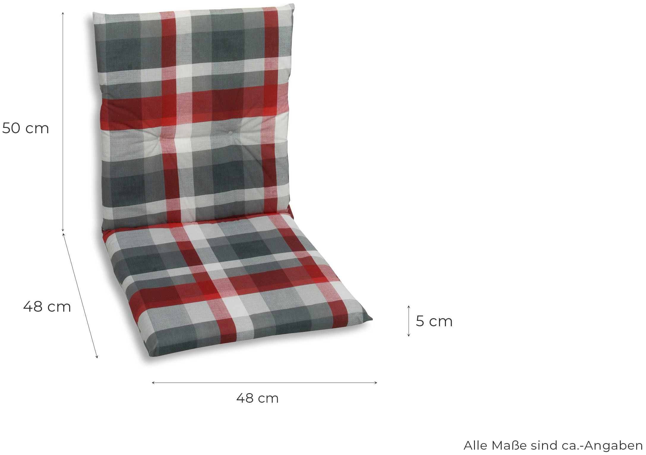 GO-DE Sesselauflage, 108x48 cm online kaufen | BAUR
