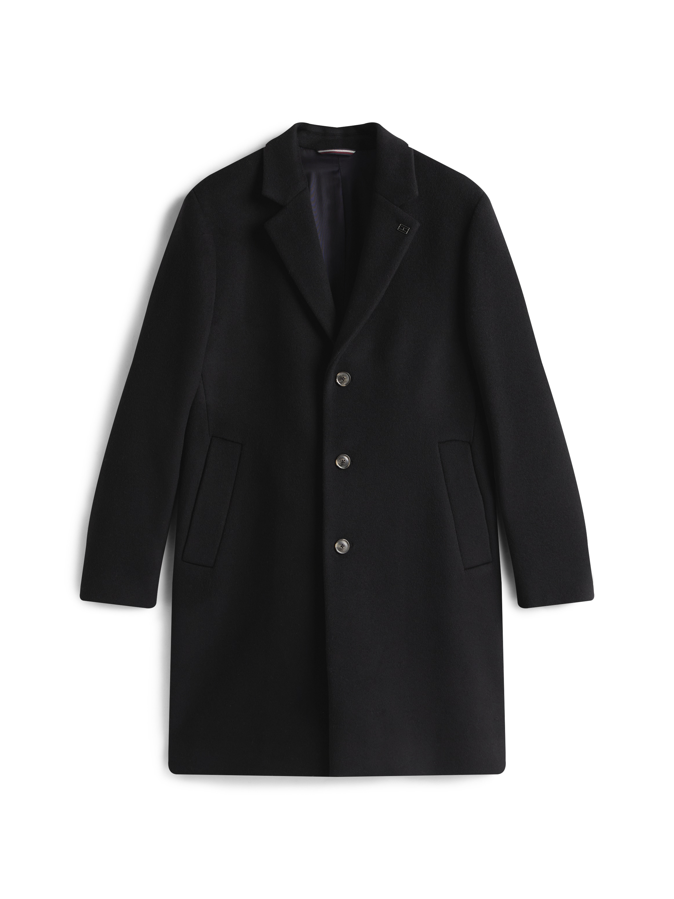 Tommy Hilfiger Wollmantel "WOOL MIX COAT", Reverskragen, regular fit günstig online kaufen