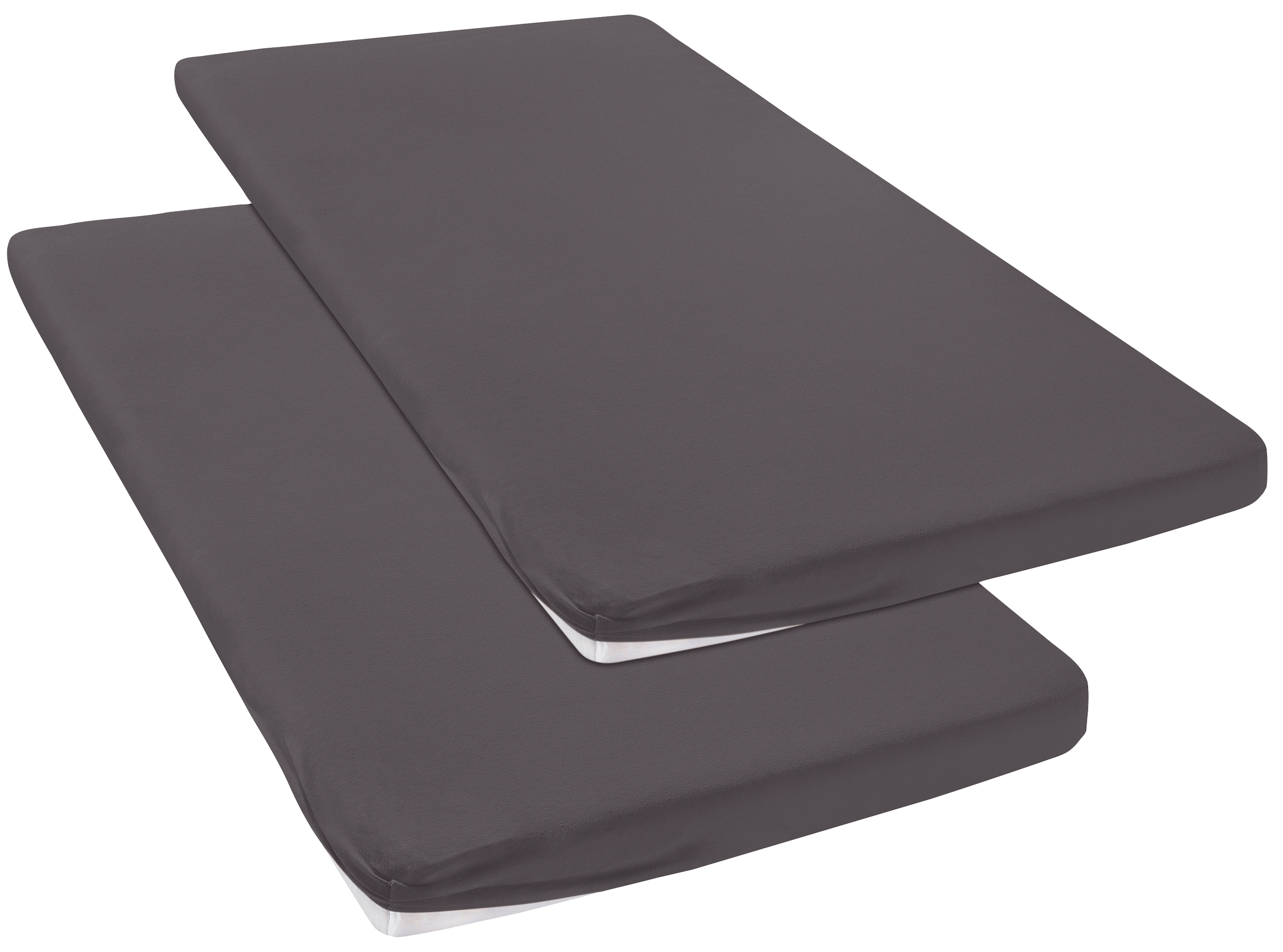 OTTO home Spannbettlaken "Topper Basic, in Gr. 90x200, 140x200 oder 180x200 cm" Baumwolle, Matratzen bis 8 cm Höhe, Bettlaken, Spannbetttuch, Laken