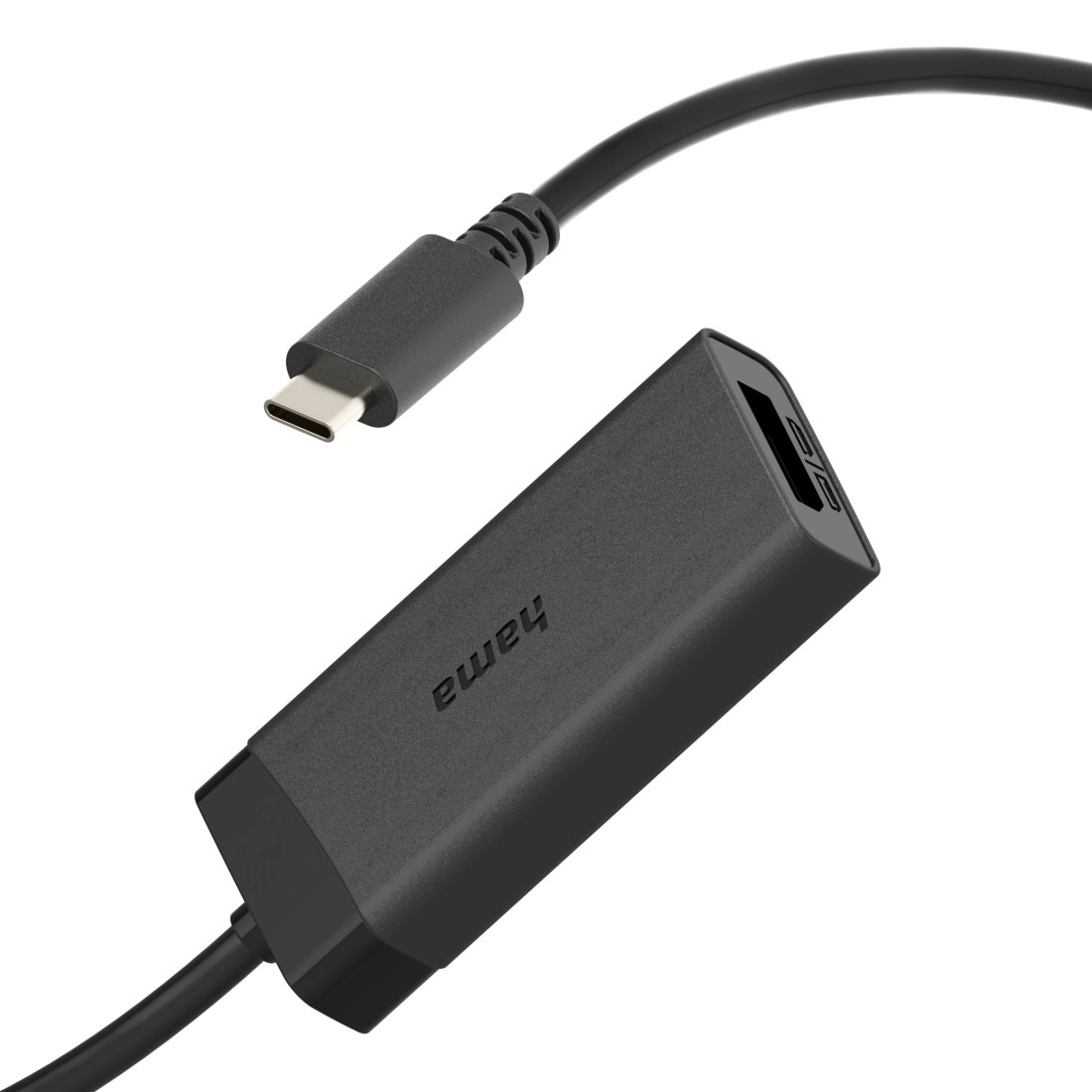 Hama Video-Adapter »USB C auf DisplayPort HDMI Adapter 4K 60Hz« USB Typ C zu DisplayPort Ultra HD 4K 60 Hz, schlanker Stecker, kompatibel mit Thunderbolt 3 4 5
