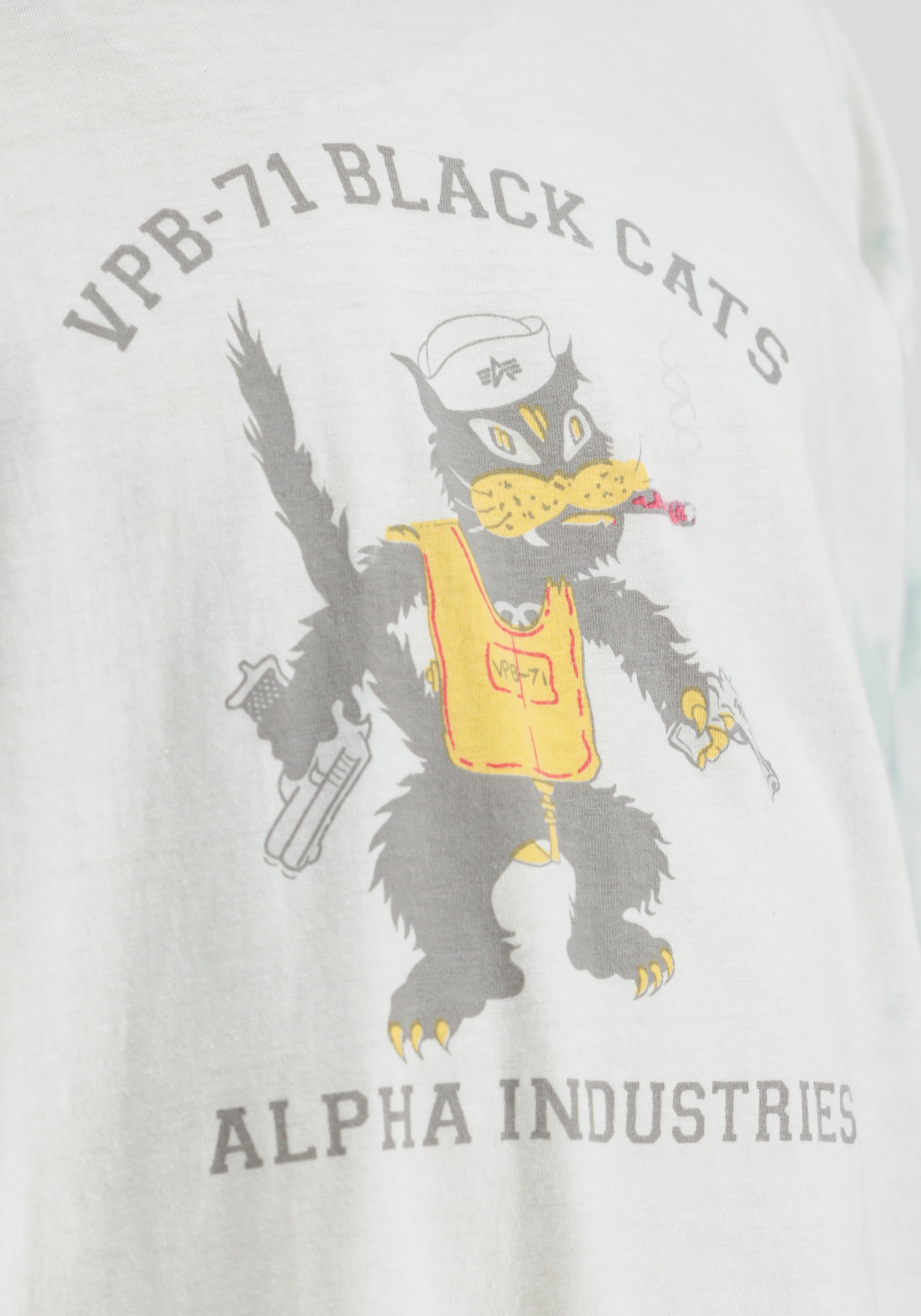 Alpha Industries T-Shirt Black T« Cats Men kaufen Industries T-Shirts »Alpha ▷ BAUR - 