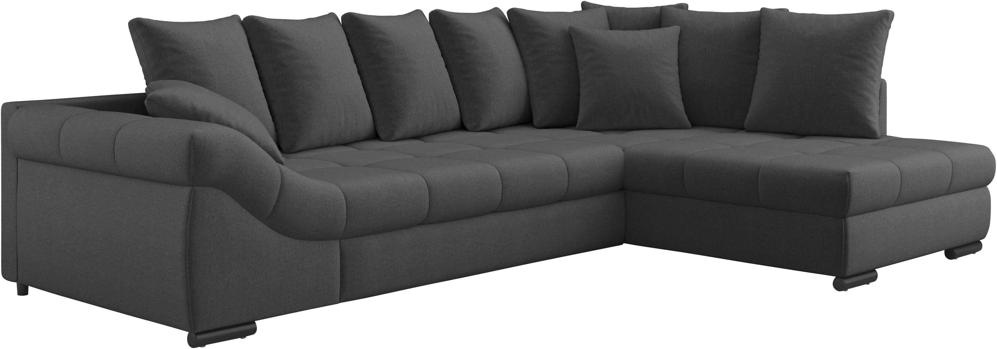 Thumbnail - Mr. Couch Ecksofa "Pietro, L-Form, mit Bett, wahlweise mit Kaltschaum" mit Bett und wahlweise mit Kaltschaum