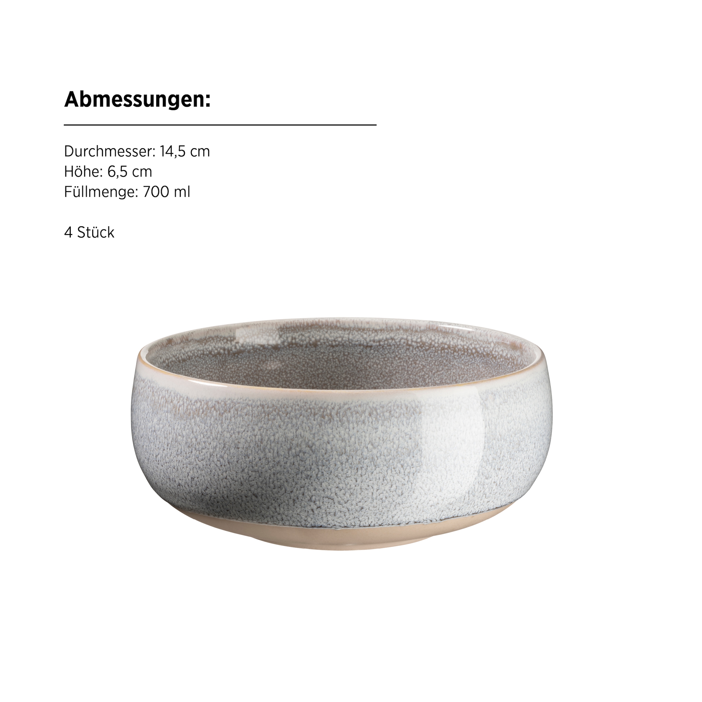 MÄSER Frühstücks-Geschirrset »Aquata« Geschirr-Set, Service