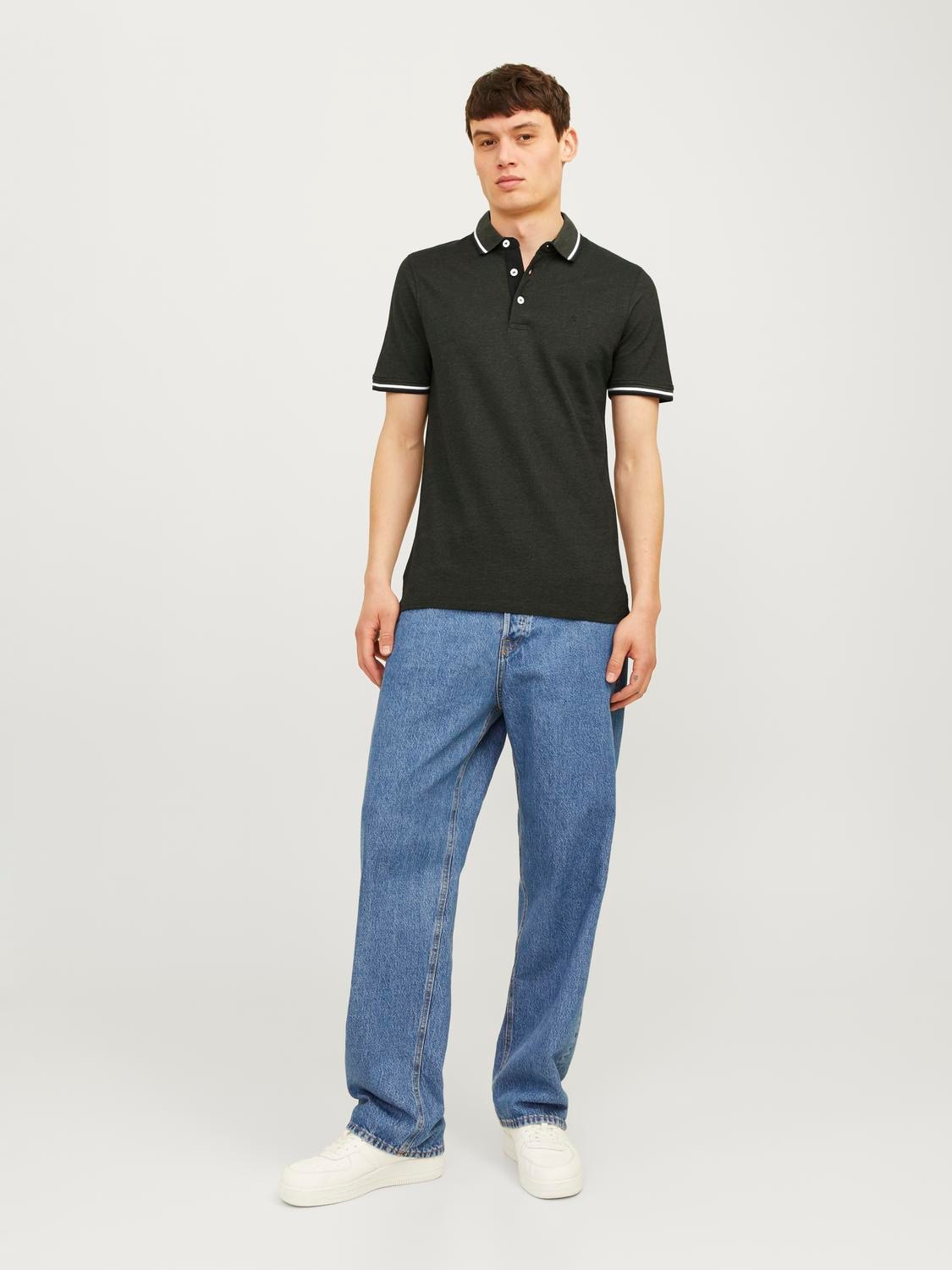 Jack & Jones Poloshirt »JJEPAULOS POLO SS 2PK MP NOOS«