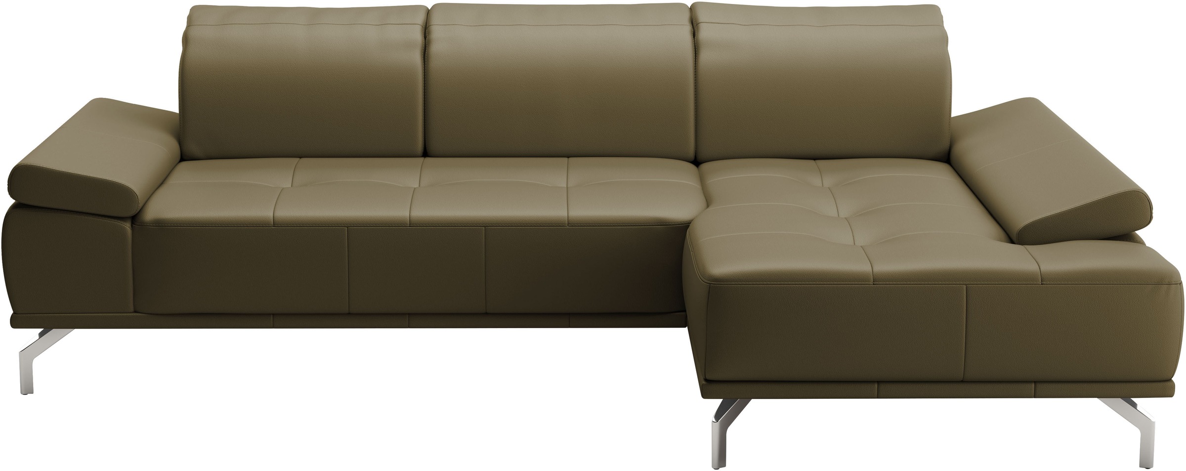 Places of Style Ecksofa »Caluna«, Inkl.Sitztiefenverstellung
