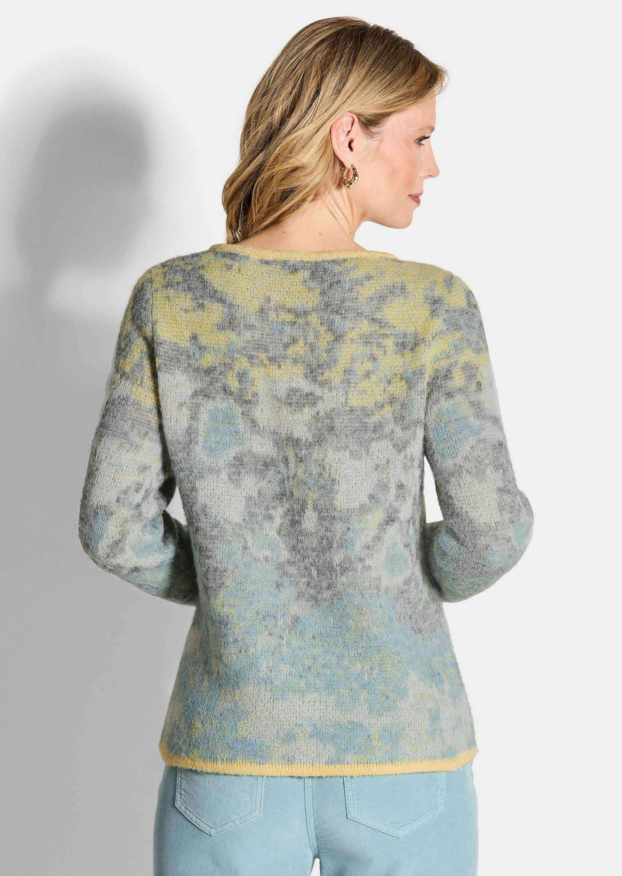 GOLDNER Rundhalspullover »Kurzgröße Pullover in leichter Flausch-Qualität«