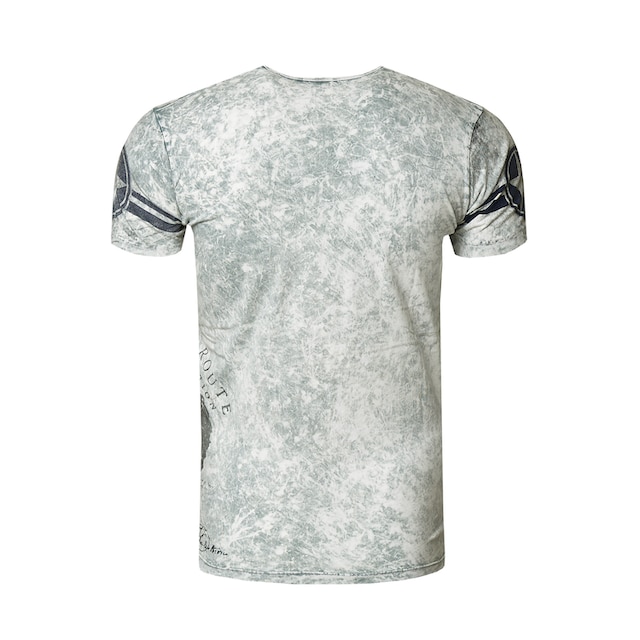 mit | T-Shirt, Rusty Logo-Print BAUR Neal ▷ coolem kaufen