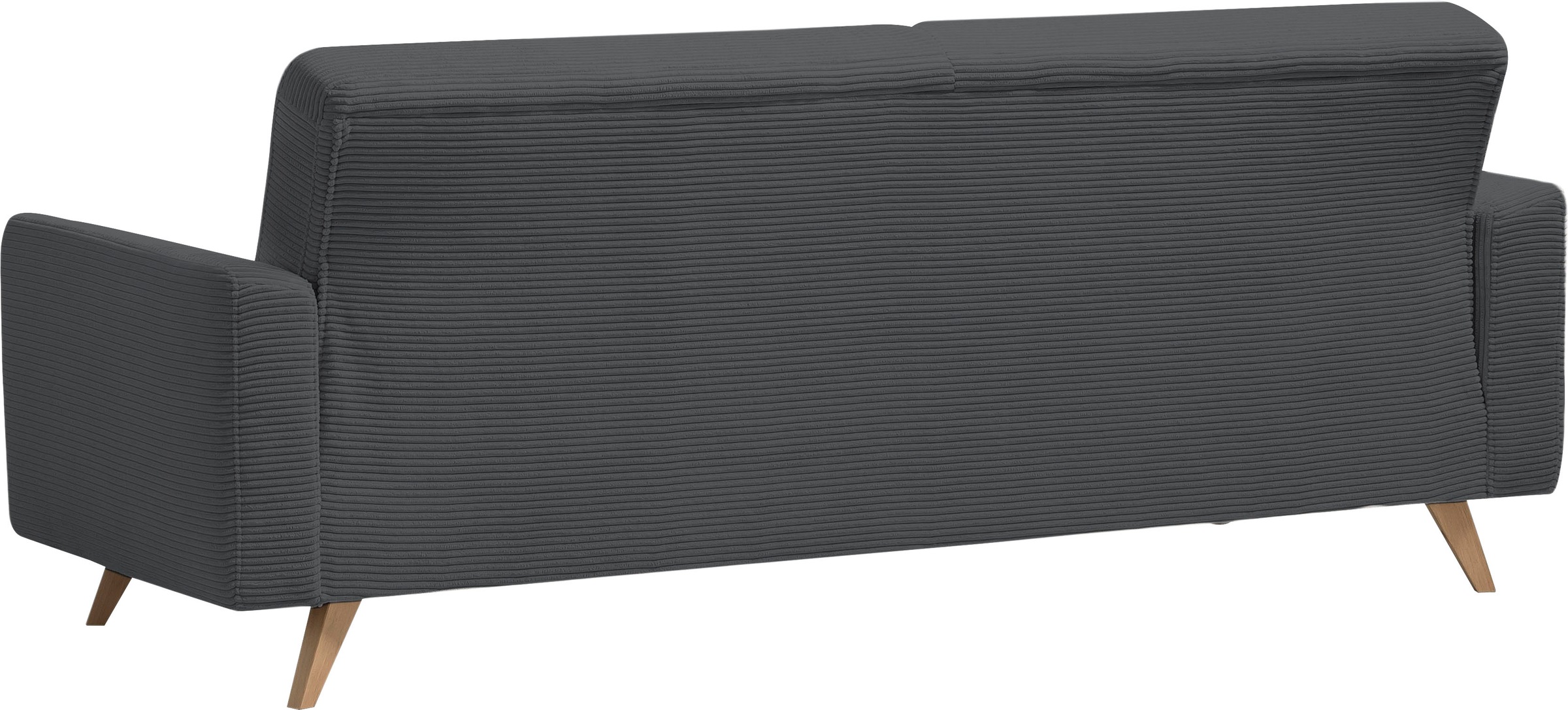 Thumbnail - exxpo - sofa fashion 3-Sitzer "Samso, elegant und bequem, aktueller Cord Bezug, Kippcouch" hochwertige Verarbeitung, Sch...