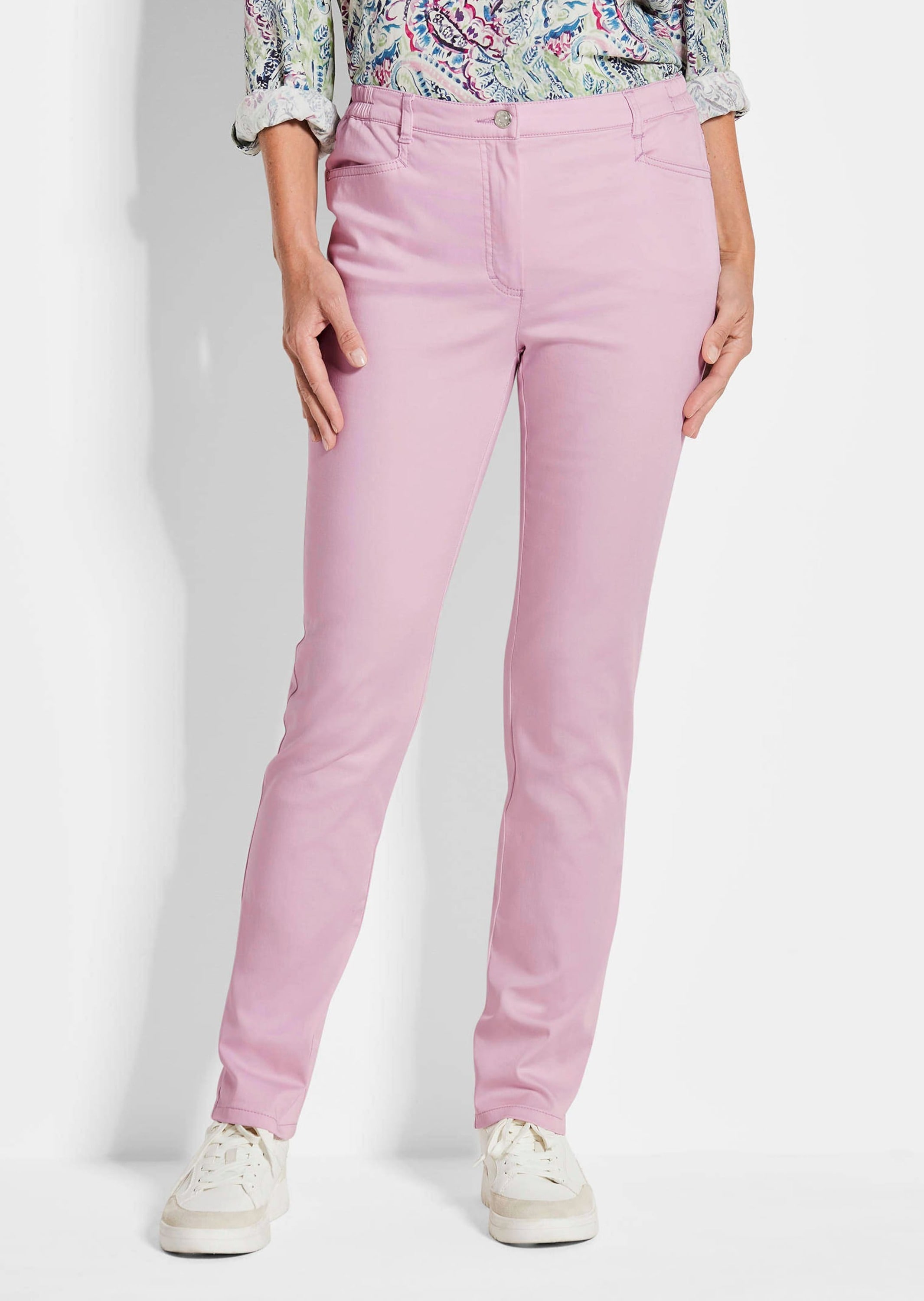 GOLDNER Stoffhose »Baumwollhose ANNA Leichte Baumwoll-Hose ANNA«