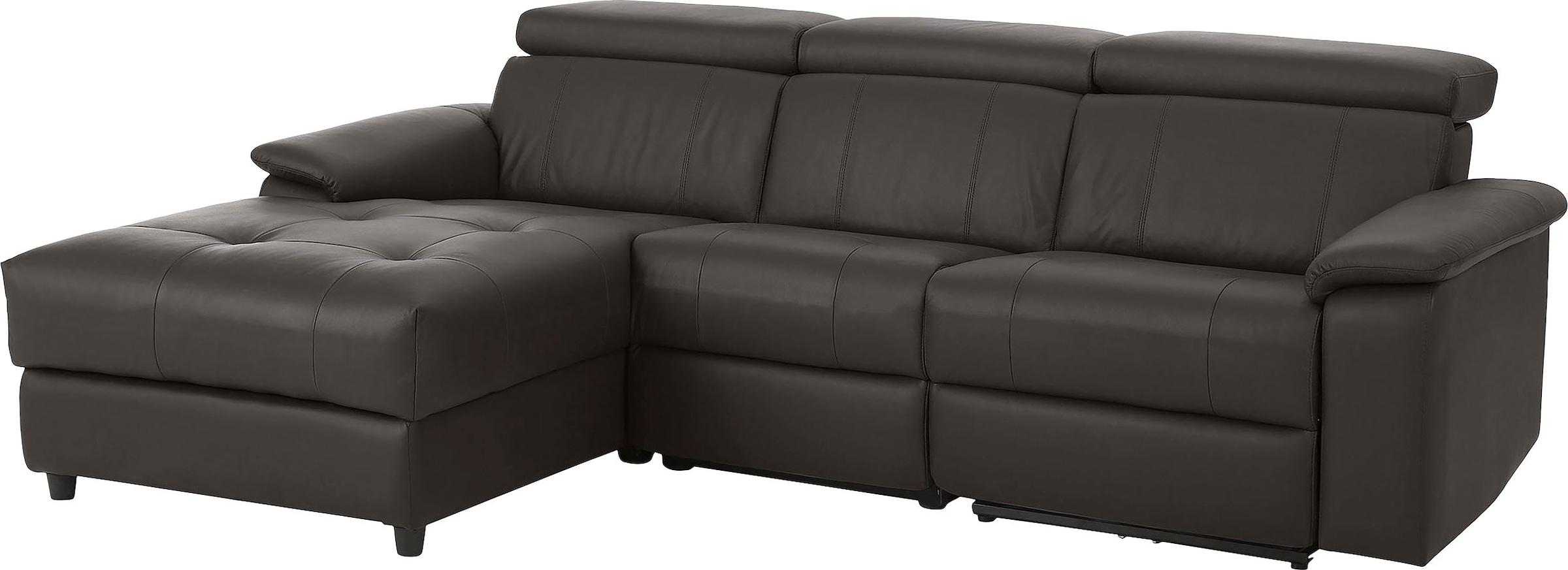Home affaire Ecksofa "Binado, L-Form," mit manueller oder elektrischer Rela günstig online kaufen