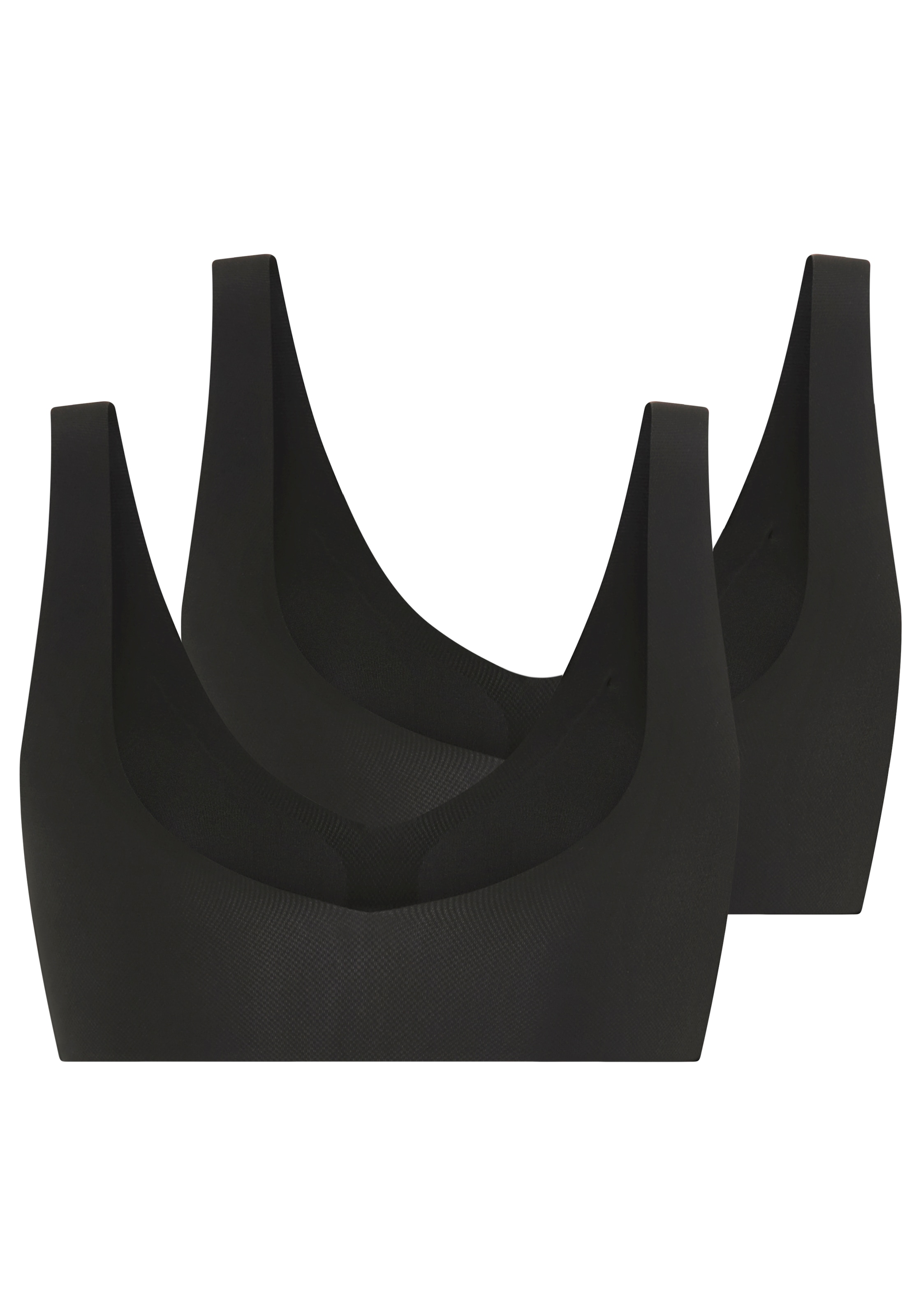 sloggi Bralette »ZERO Feel 2.0«, nahtlos, herausnehmbaren Pads, tiefes Dekolleté, Mikrofaser