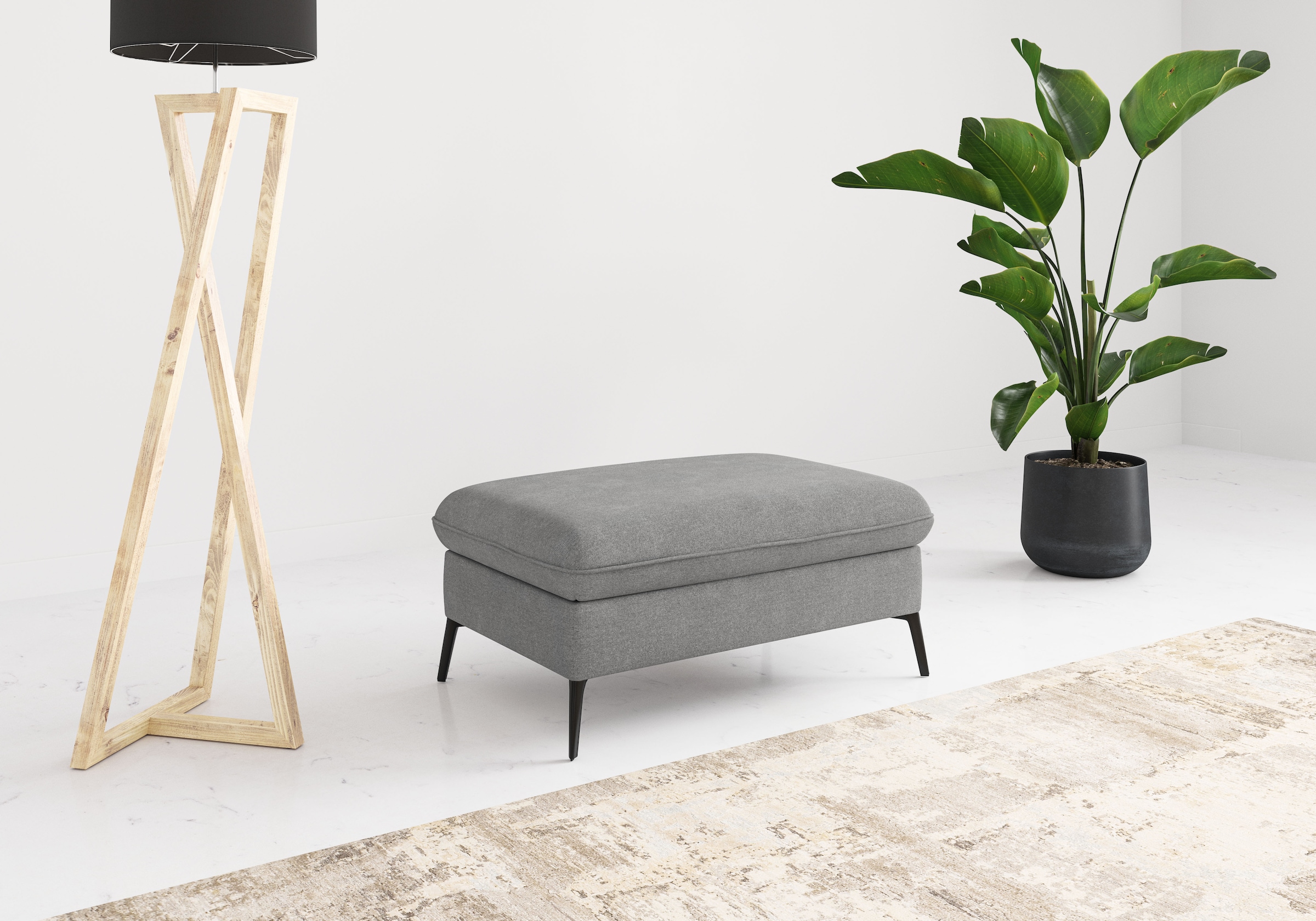 sit&more Polsterhocker "Emely", mit praktischen Stauraum günstig online kaufen
