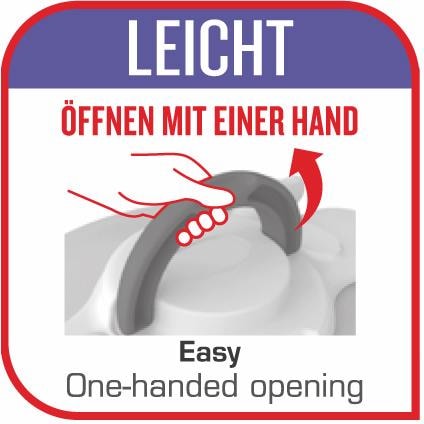 Tefal Schnellkochtopf »Clipso Minut' Perfect, bis max. 6 Liter, Ø ca. 22 cm«, Edelstahl, (1 tlg.), Dampfkochtopf aus Edelstahl, 6 l, alle Herdarten, Induktion