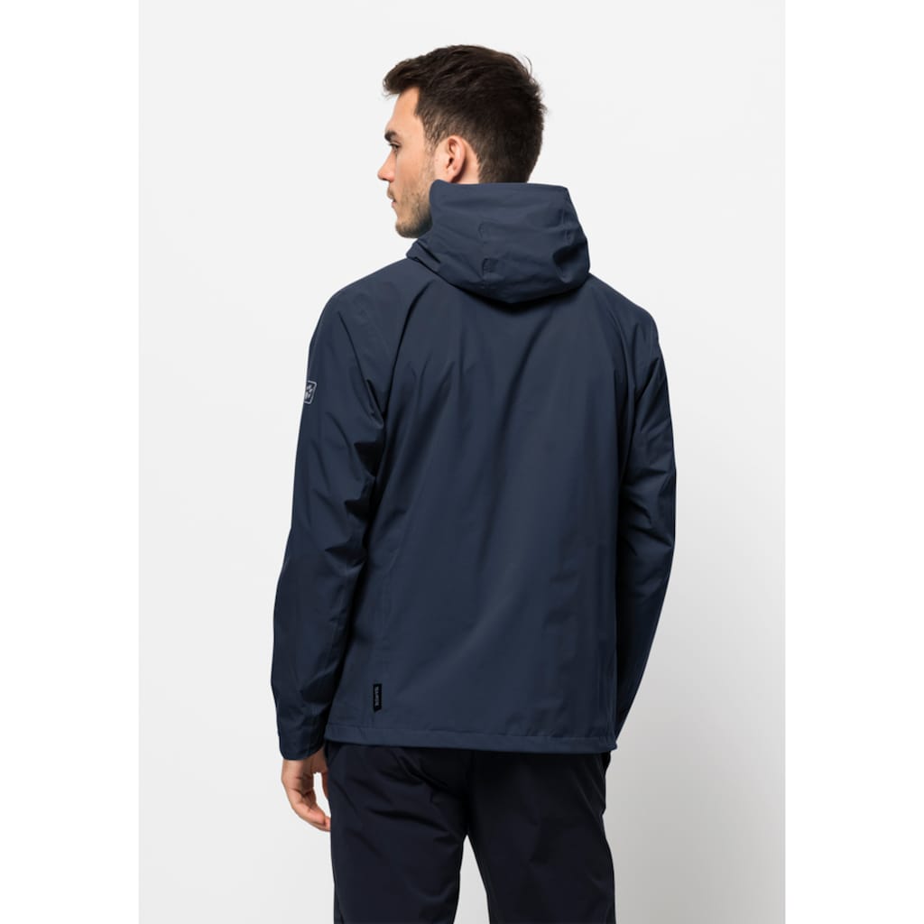 Jack Wolfskin Outdoorjacke »PACK & GO SHELL M«, mit Kapuze