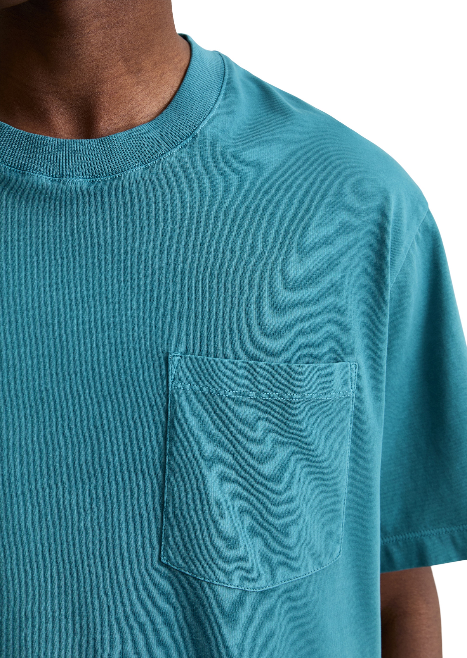 Marc O'Polo DENIM T-Shirt »mit Brusttasche«